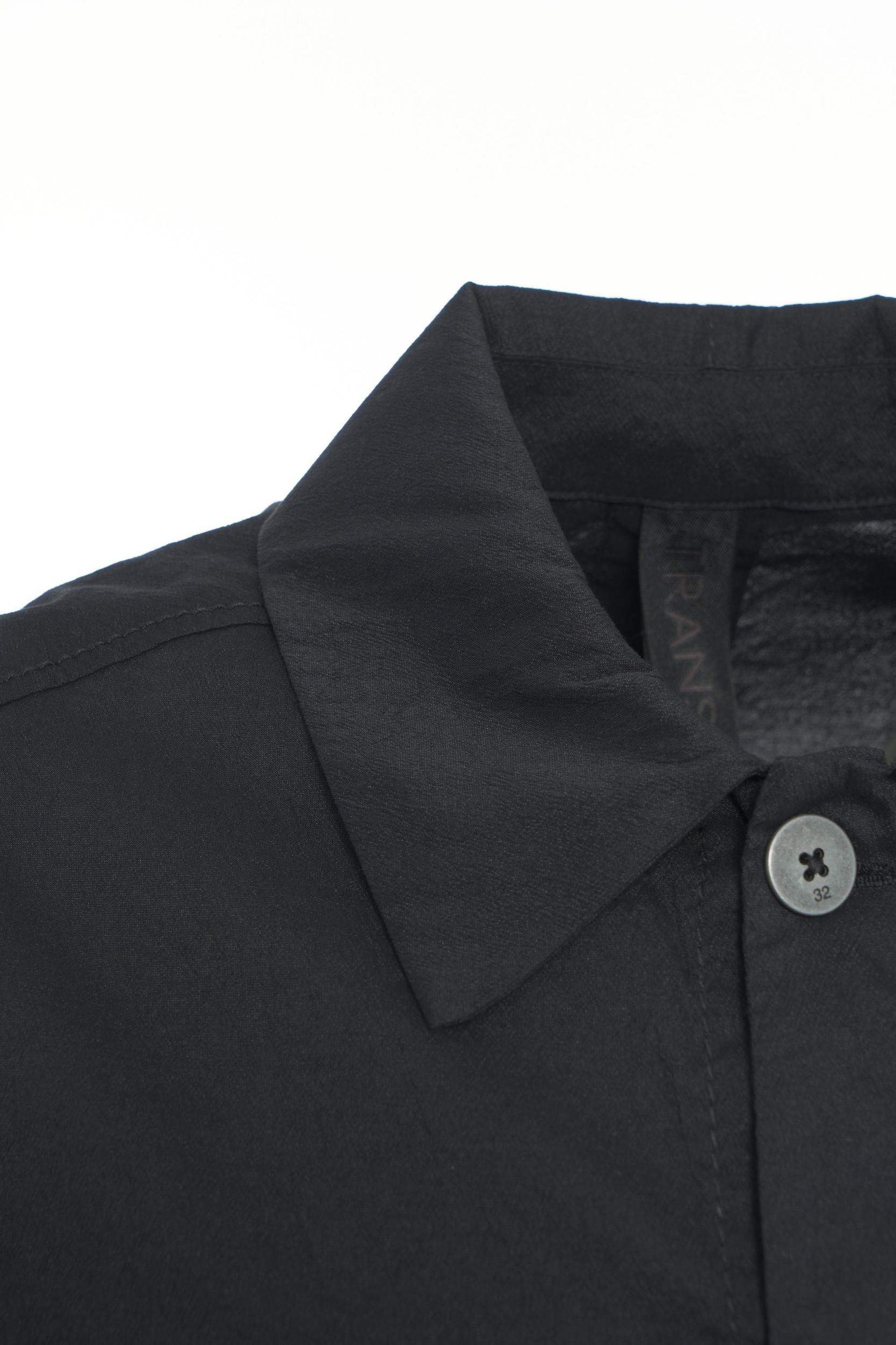 Linen blend overshirt Product Image