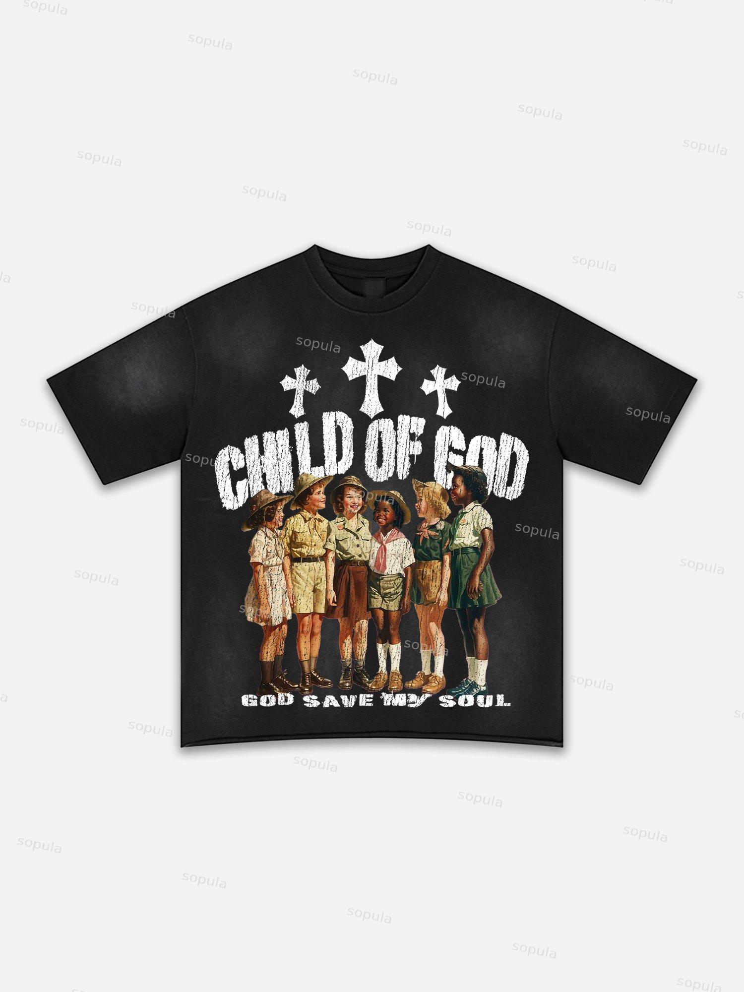 Fly By Choice Graphic Washed T-shirt Product Image