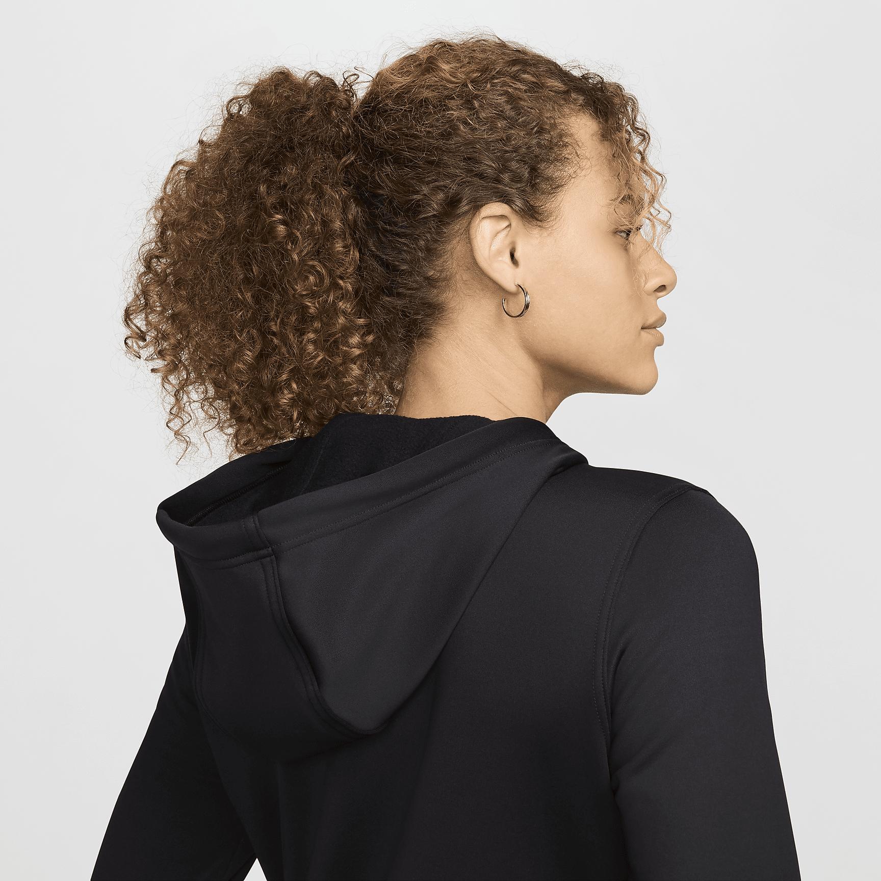 Nike Womens Therma-FIT One Full-Zip Hoodie | FB5216-010 Product Image
