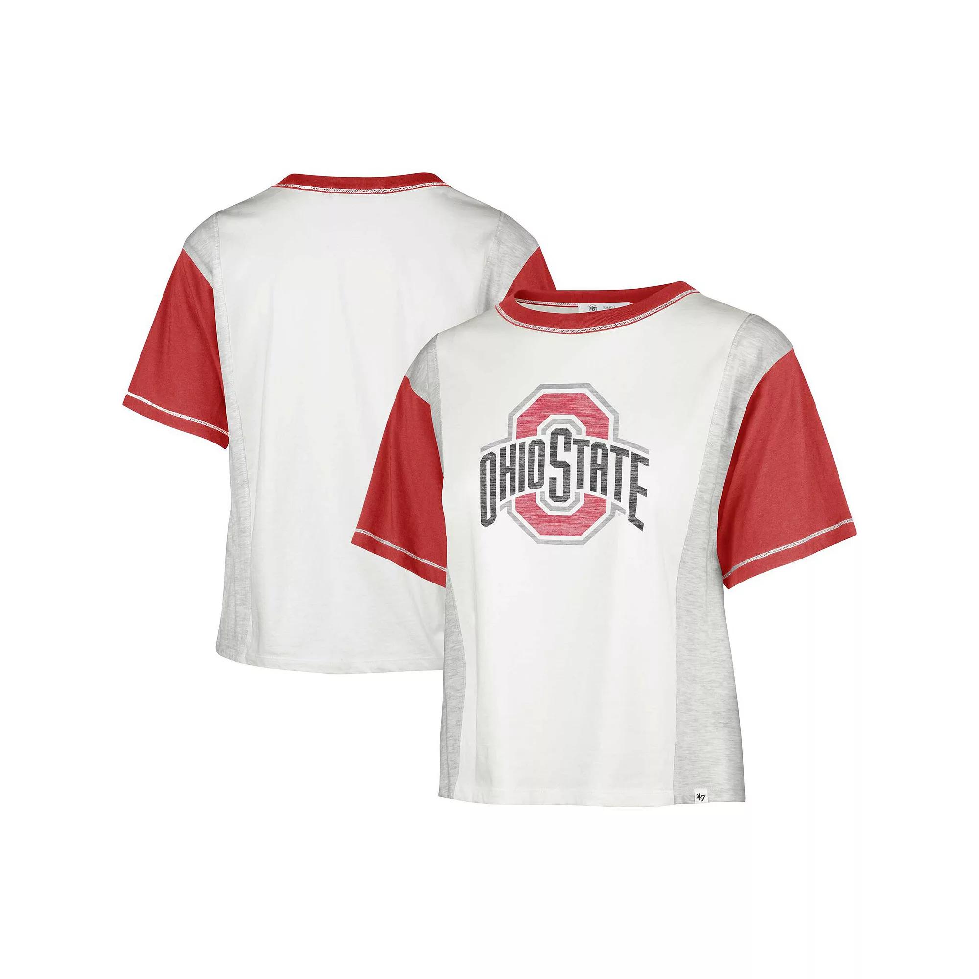 Woman's '47  White Ohio State Buckeyes Premier Tilda Tee, Women's, Size: Medium Product Image