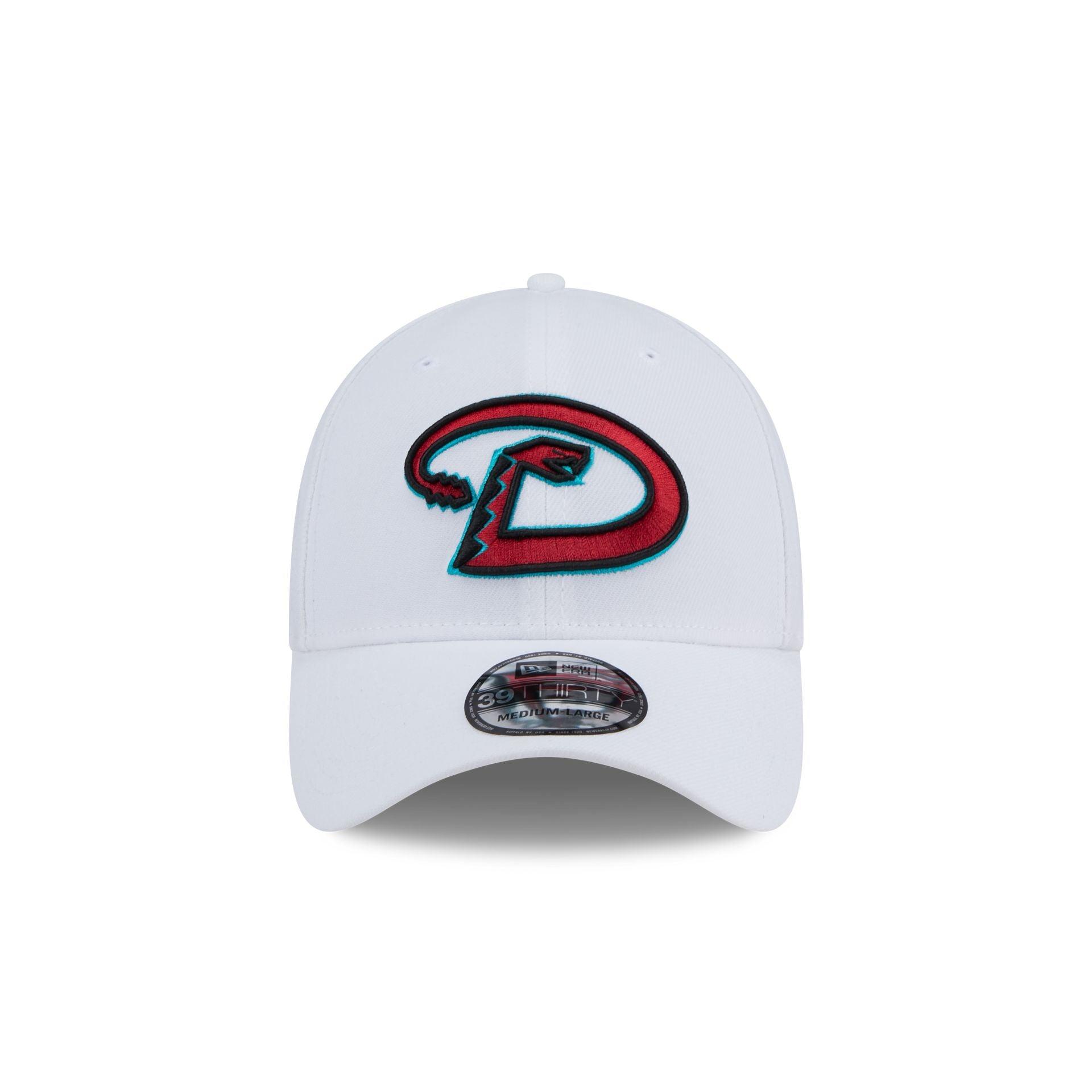 Arizona Diamondbacks Optic White 39THIRTY Stretch Fit Hat Male Product Image