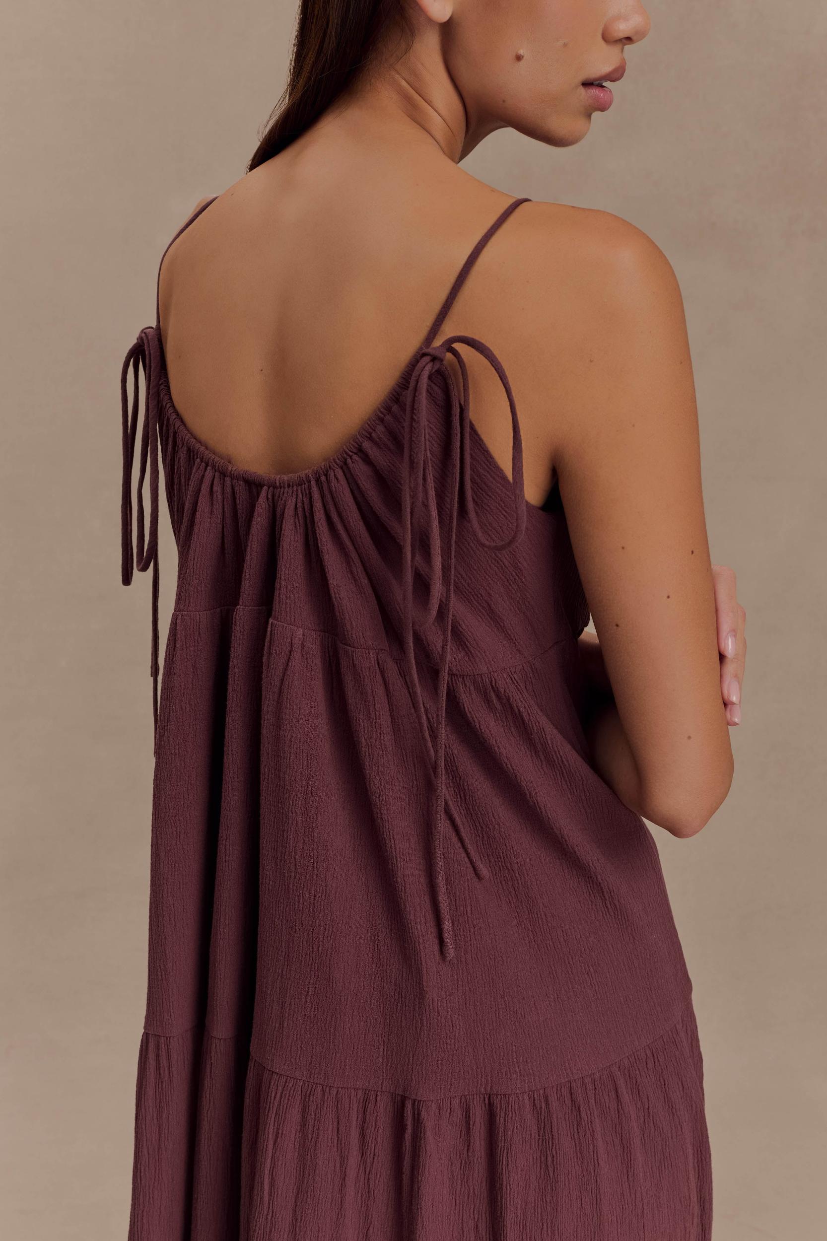 Birdie Fold Over Shorts - Chocolate Product Image