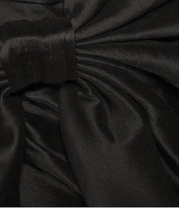 Belle by Badgley Mischka Abigail Strapless Bow Detail Mermaid Dress Product Image