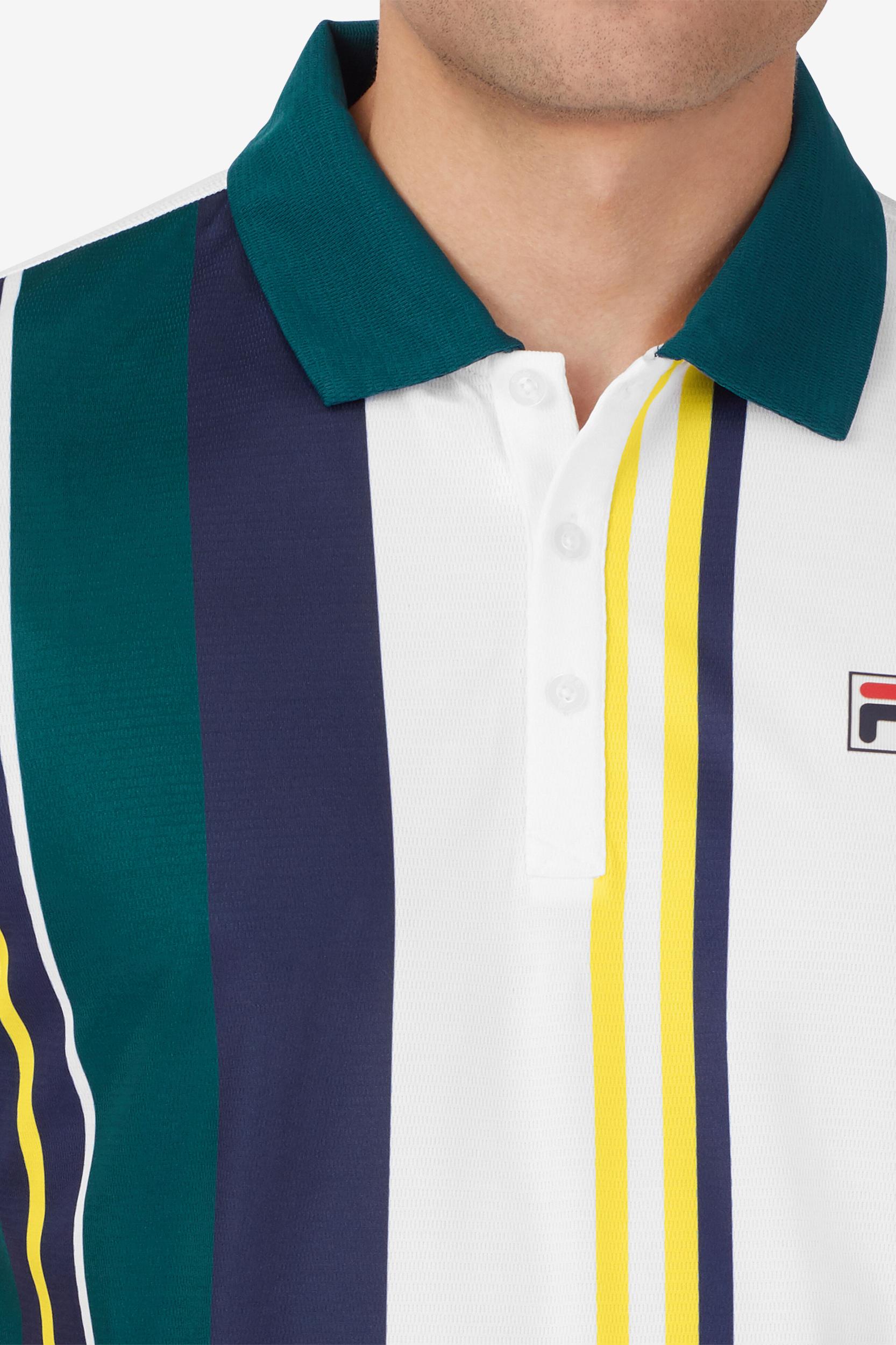 Heritage Stripe Short Sleeve Polo Product Image