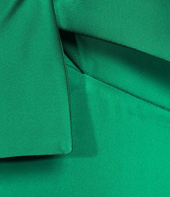 Lilly Pulitzer Carlynn Satin Bow Strapless Side Slit Maxi Dress Product Image