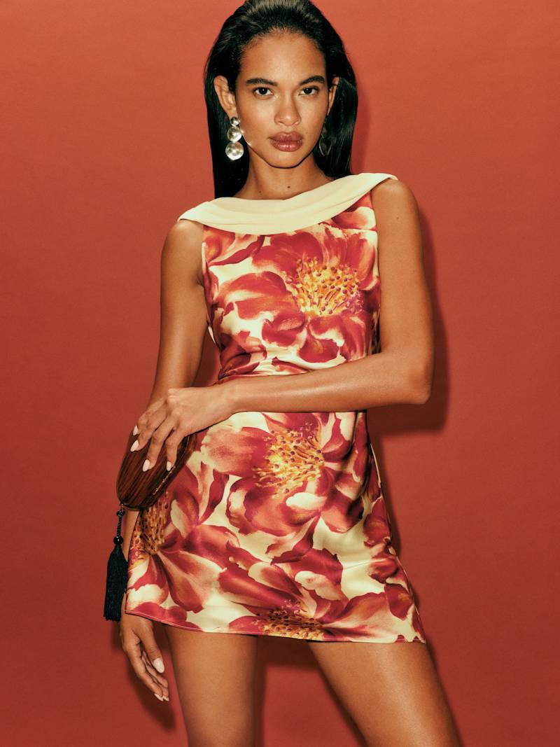 Jonelle Silk Dress Product Image
