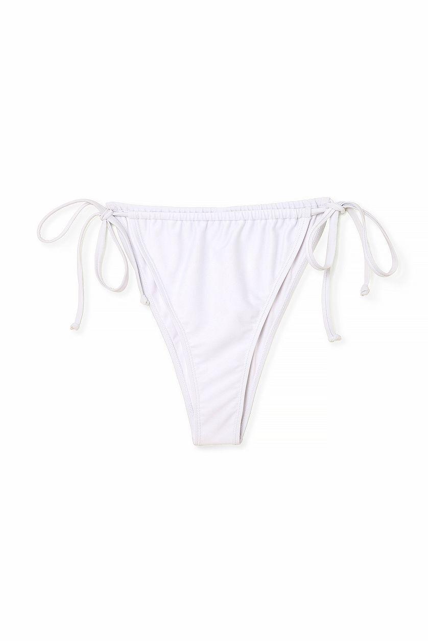 Drawstring Tie High Cut Bikini Panty Product Image