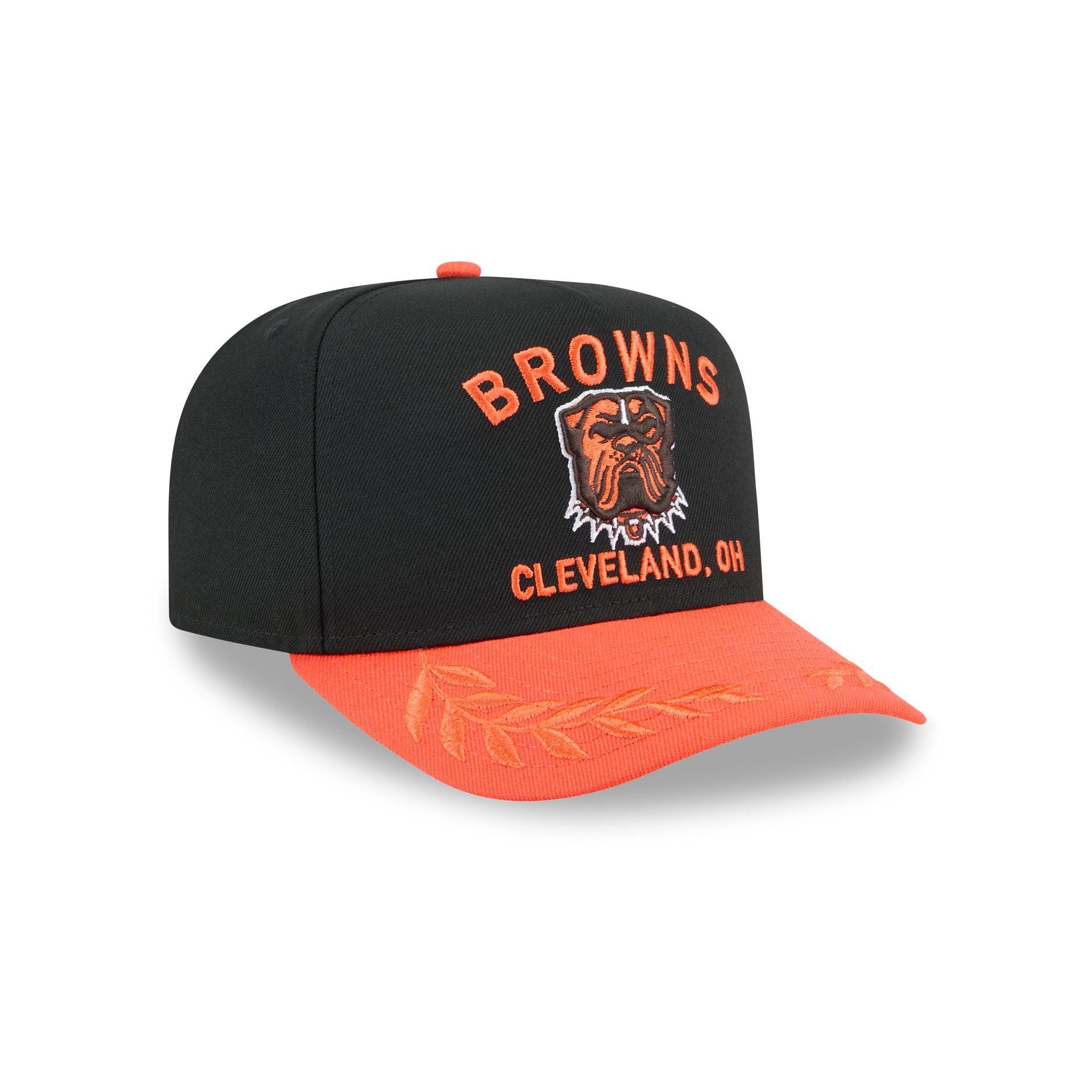 Cleveland Browns 2025 Draft Black 59FIFTY A-Frame Fitted Hat Male Product Image