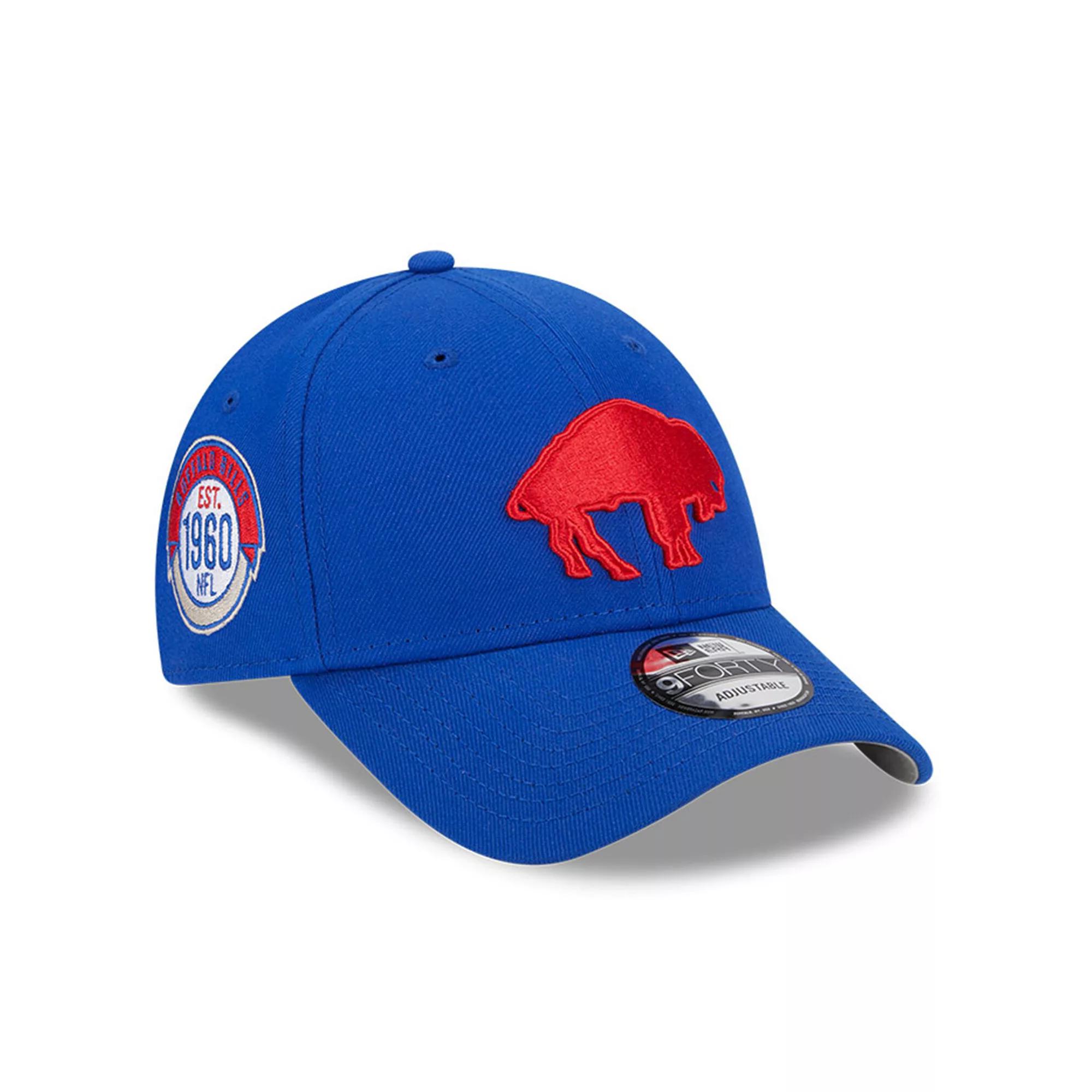 Men's New Era  Royal Buffalo Bills  2023 Sideline Historic 9FORTY Adjustable Hat, Blue Product Image