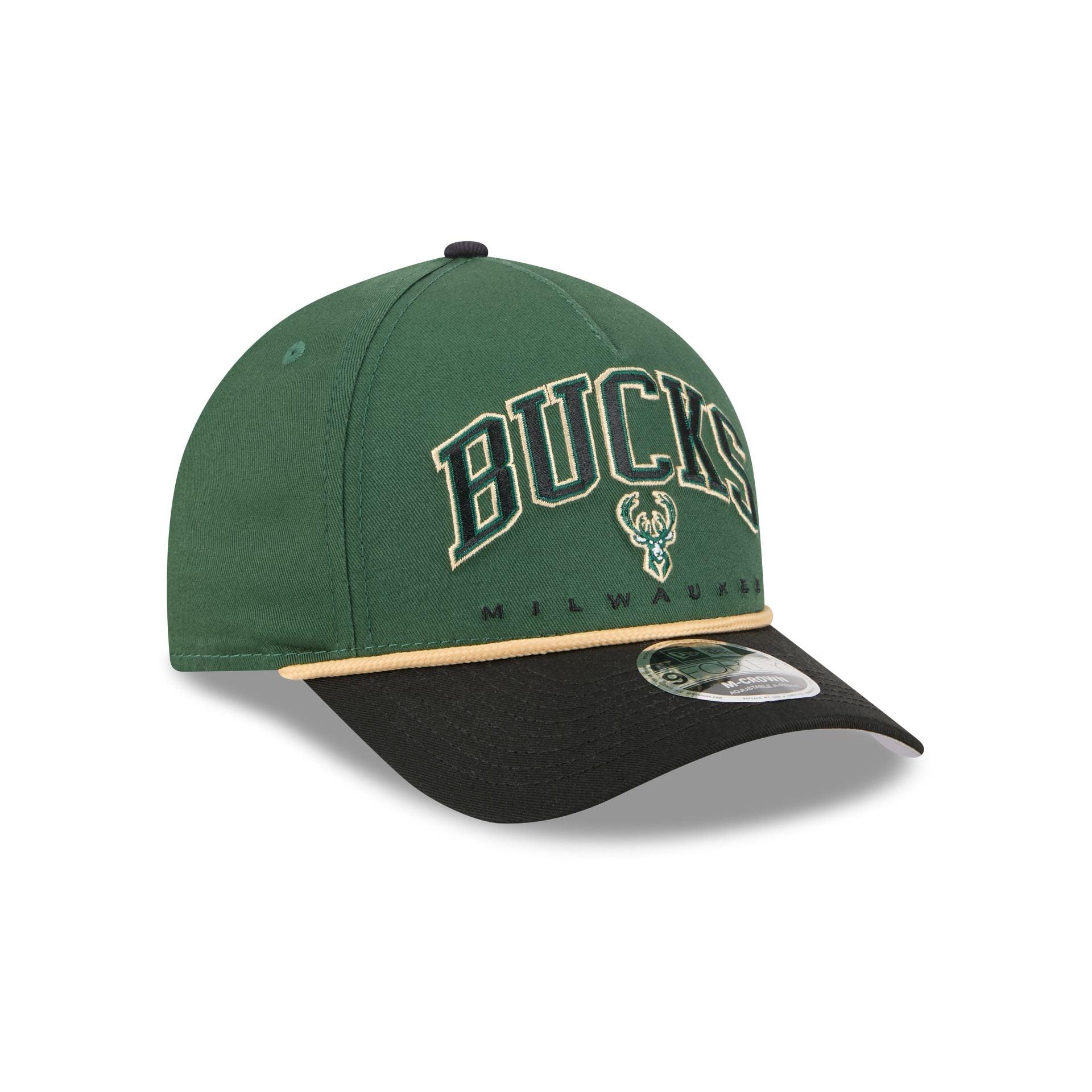 Milwaukee Bucks Arch 9FORTY M-Crown A-Frame Snapback Hat Male Product Image
