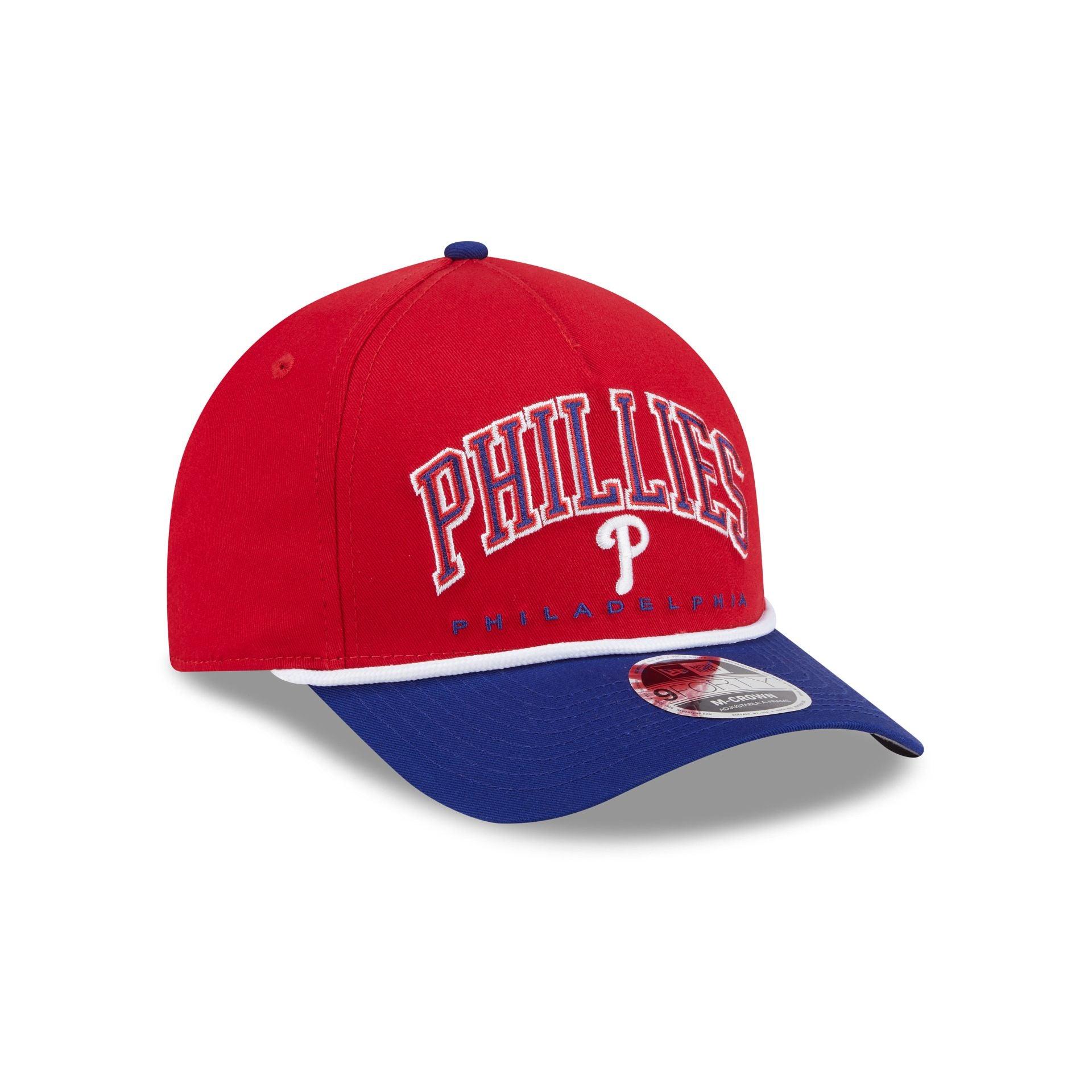 Philadelphia Phillies Arch 9FORTY M-Crown A-Frame Snapback Hat Male Product Image