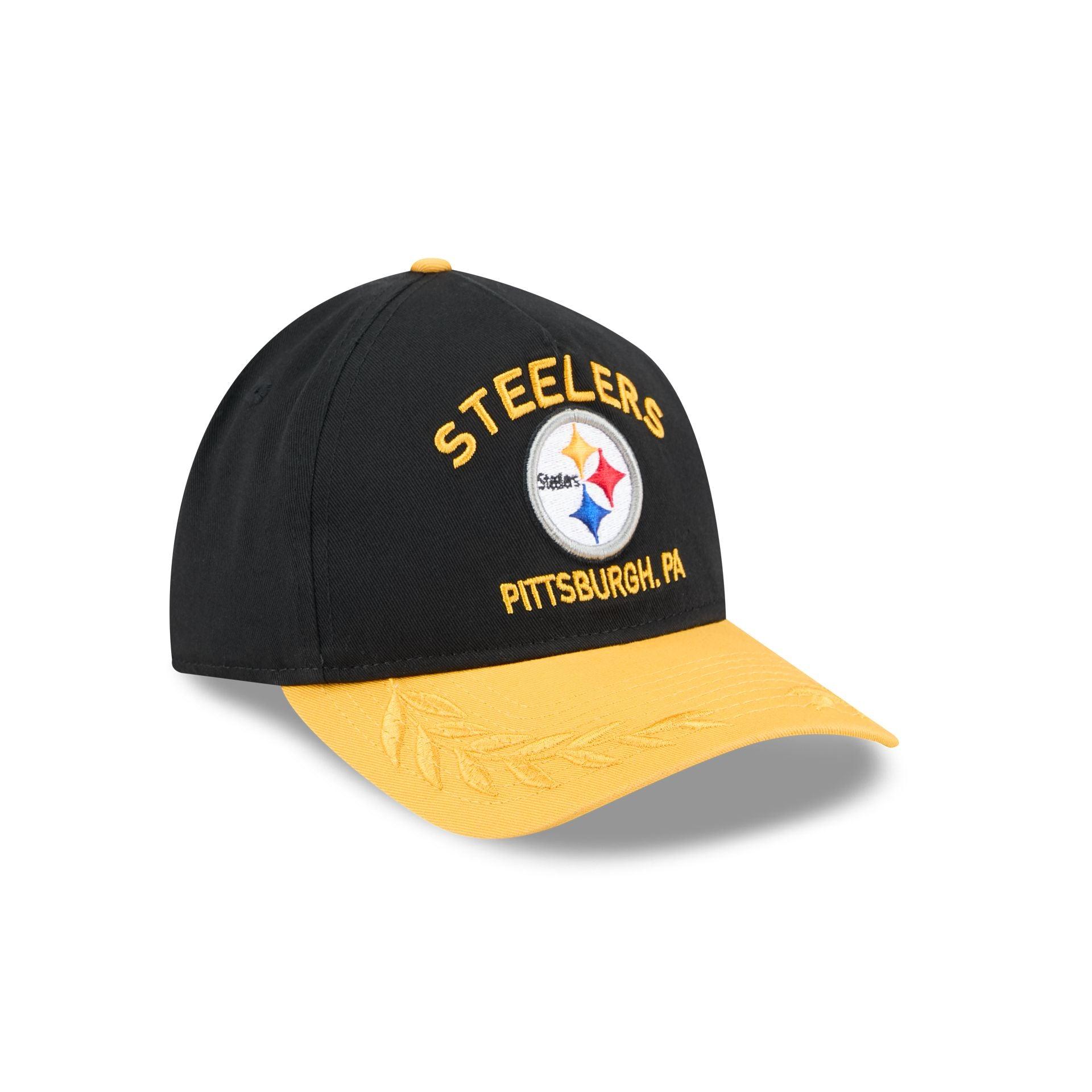 Pittsburgh Steelers 2025 Draft 9TWENTY A-Frame Adjustable Hat Male Product Image