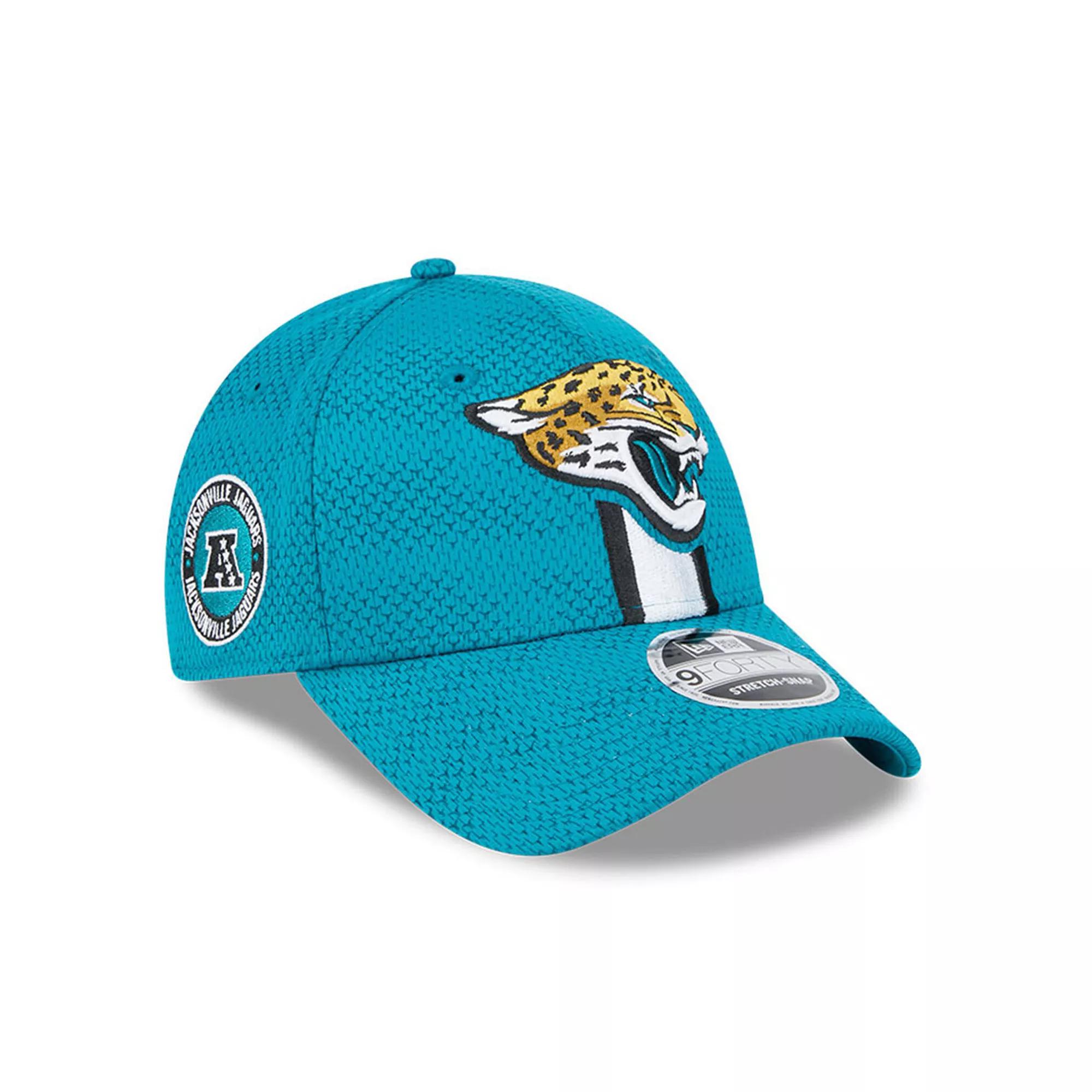 Men's New Era Teal Jacksonville Jaguars 2024 Sideline 9FORTY Stretch-Snap Hat, Blue Product Image