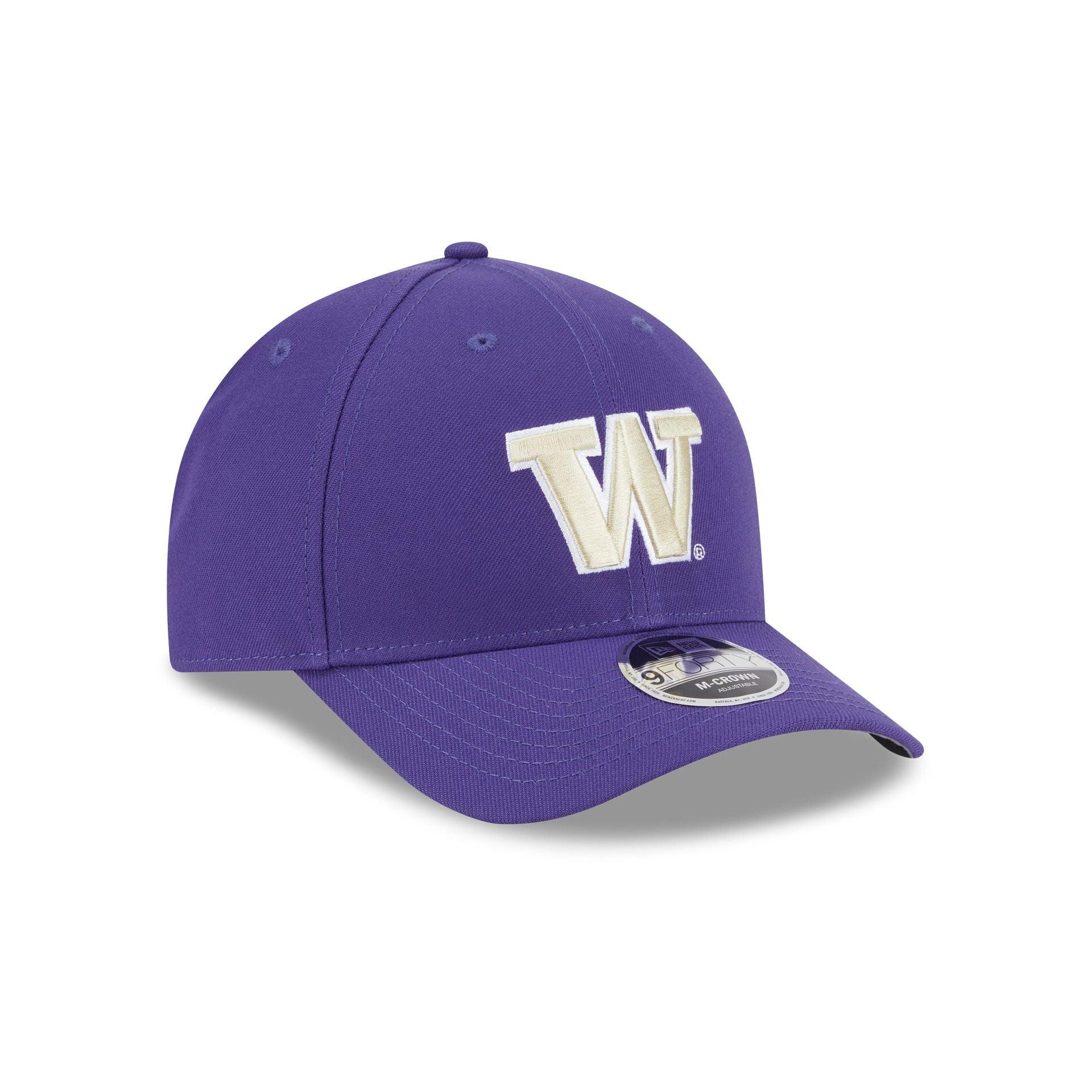 Washington Huskies Team 9FORTY M-Crown Snapback Hat Male Product Image