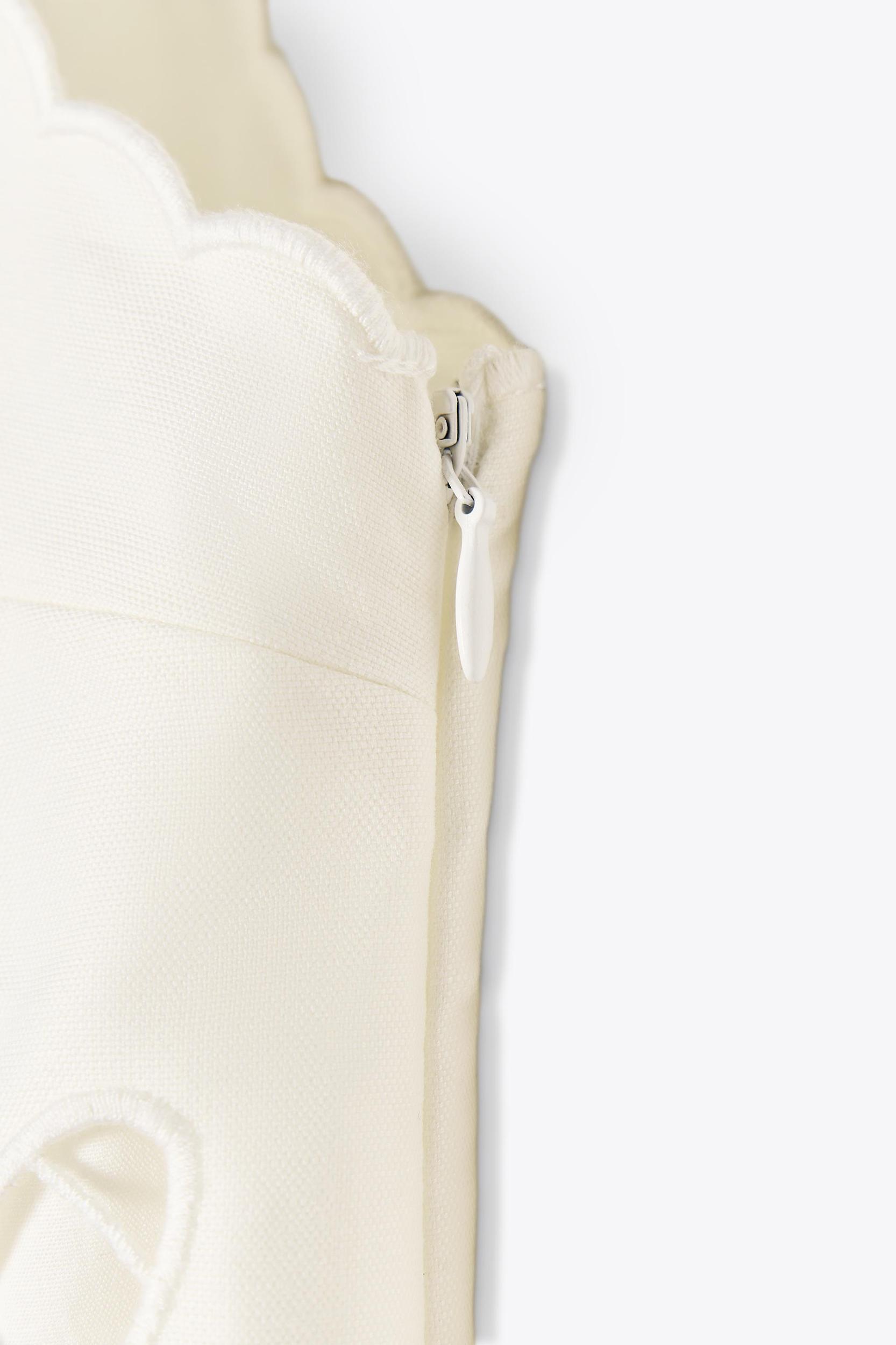 ZW COLLECTION EMBROIDERED LINEN DRESS Product Image