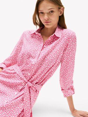 Floral Print Shirtdress Product Image