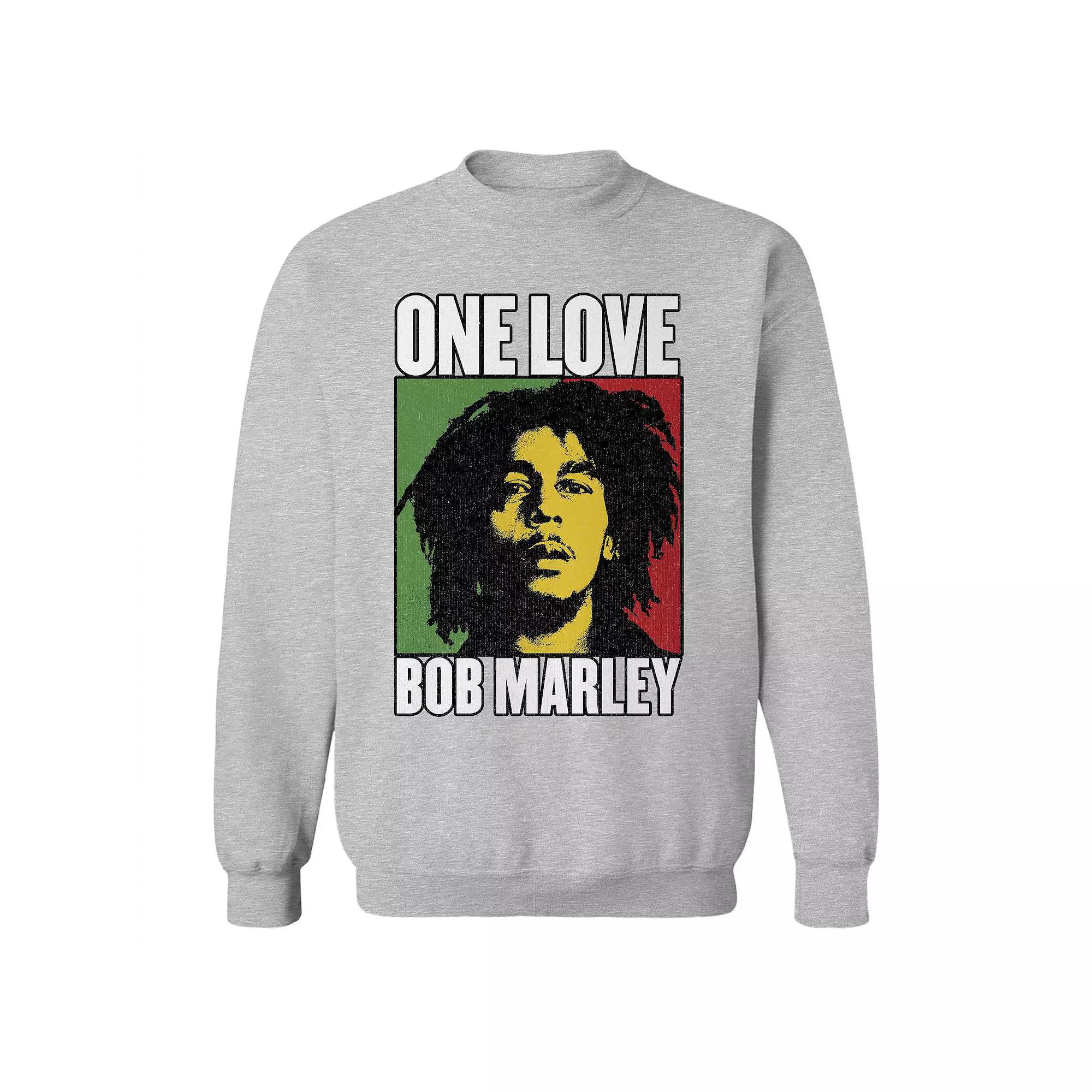 Junior's Bob Marley One Love Impact Graphic Fleece Sweatshirt, Women's,  Product Image