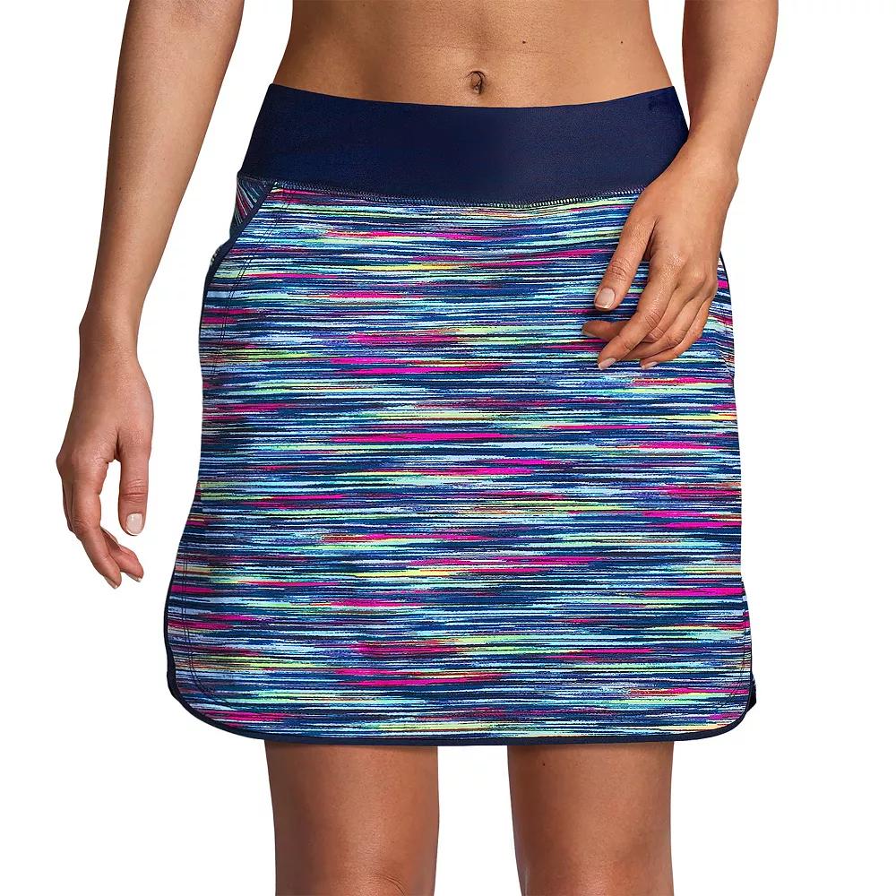 Women's Lands' End Quick Dry Active Swim Skort,  Product Image
