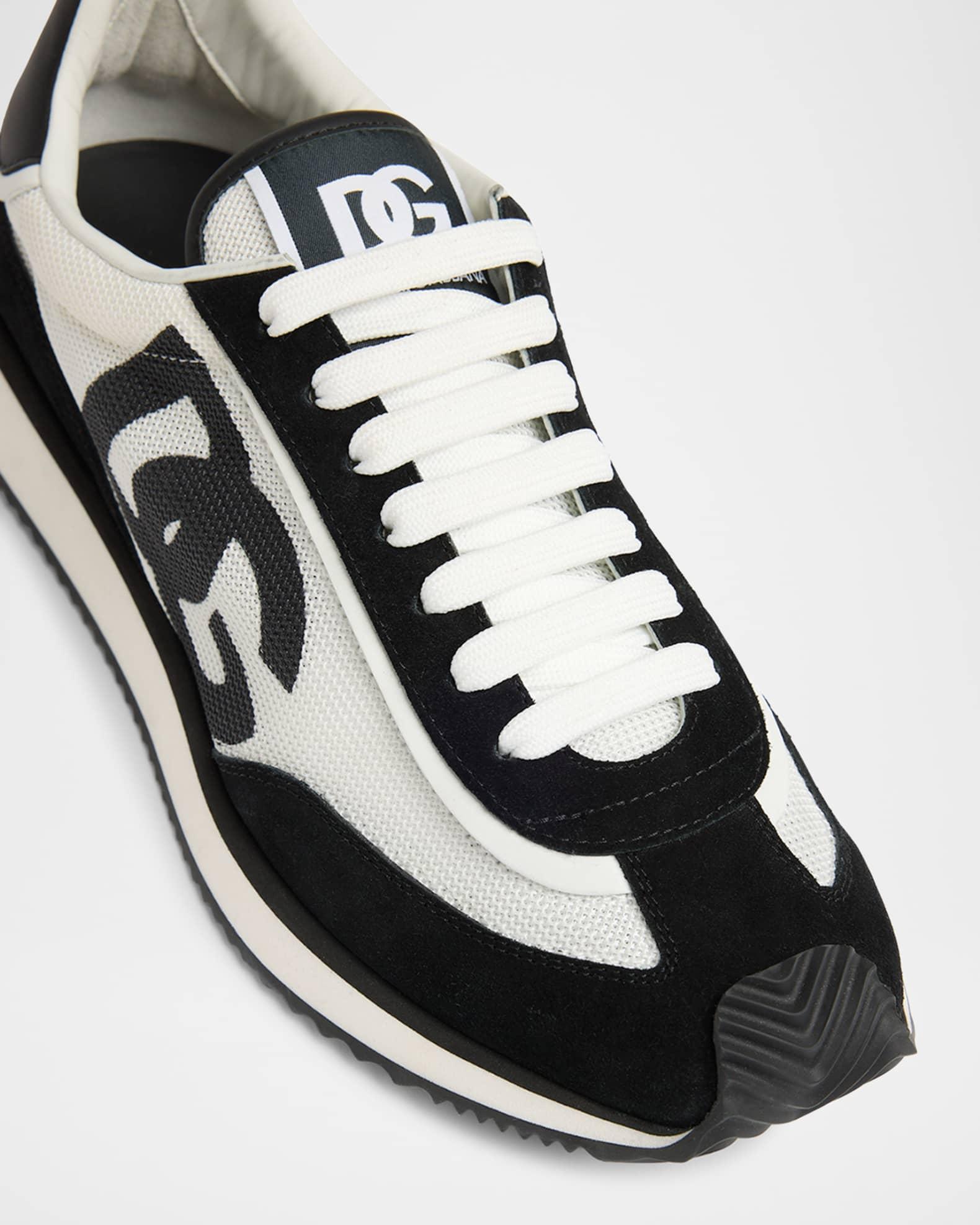 Men's Mixed-Material DG Cushion Sneakers Product Image