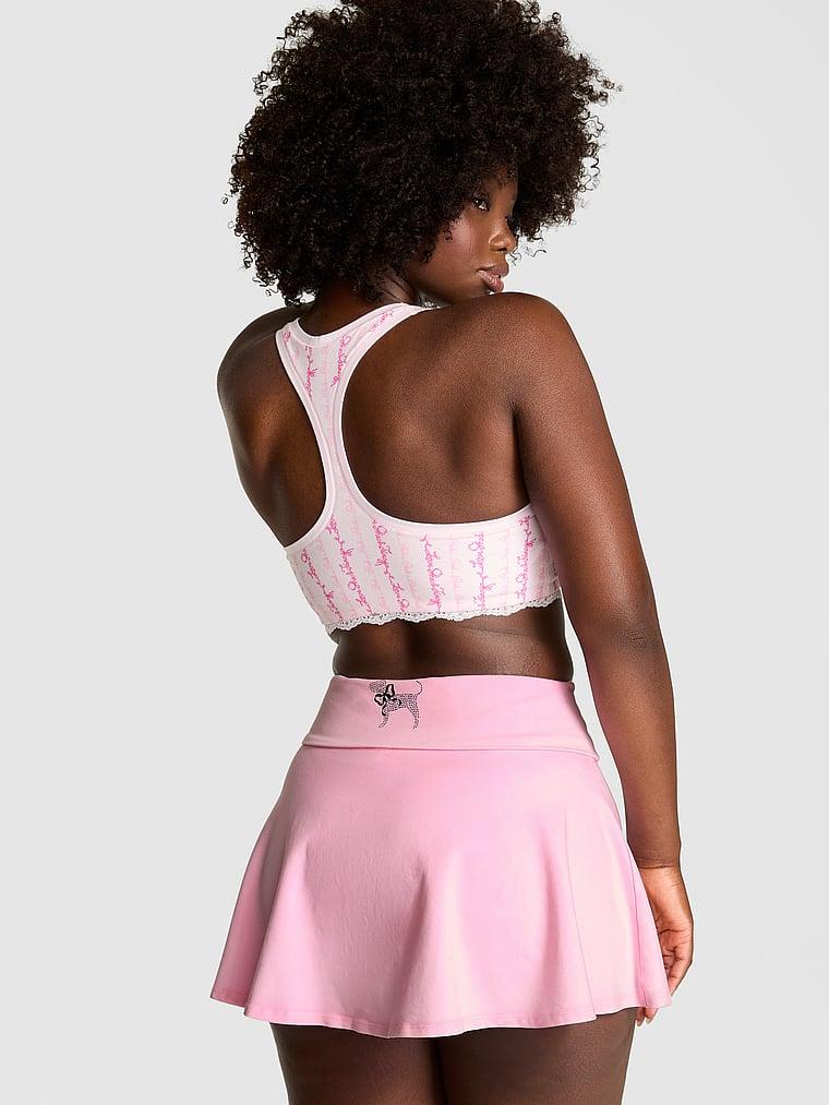 PINK x LoveShackFancy Cotton Foldover Flirty Skirt Product Image