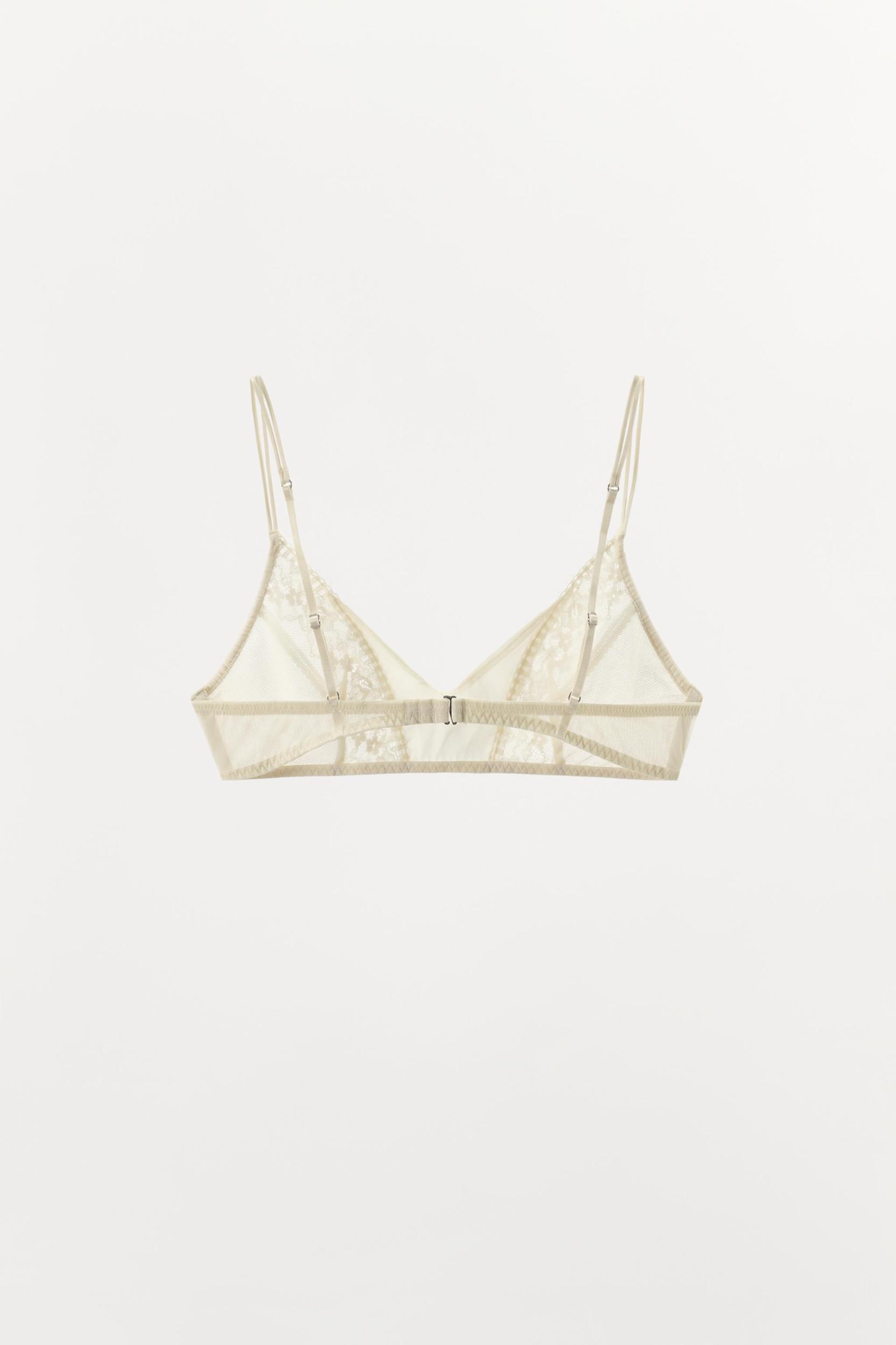 LACE TRIANGLE BRA Product Image