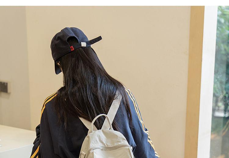 Plain Nylon Backpack Product Image