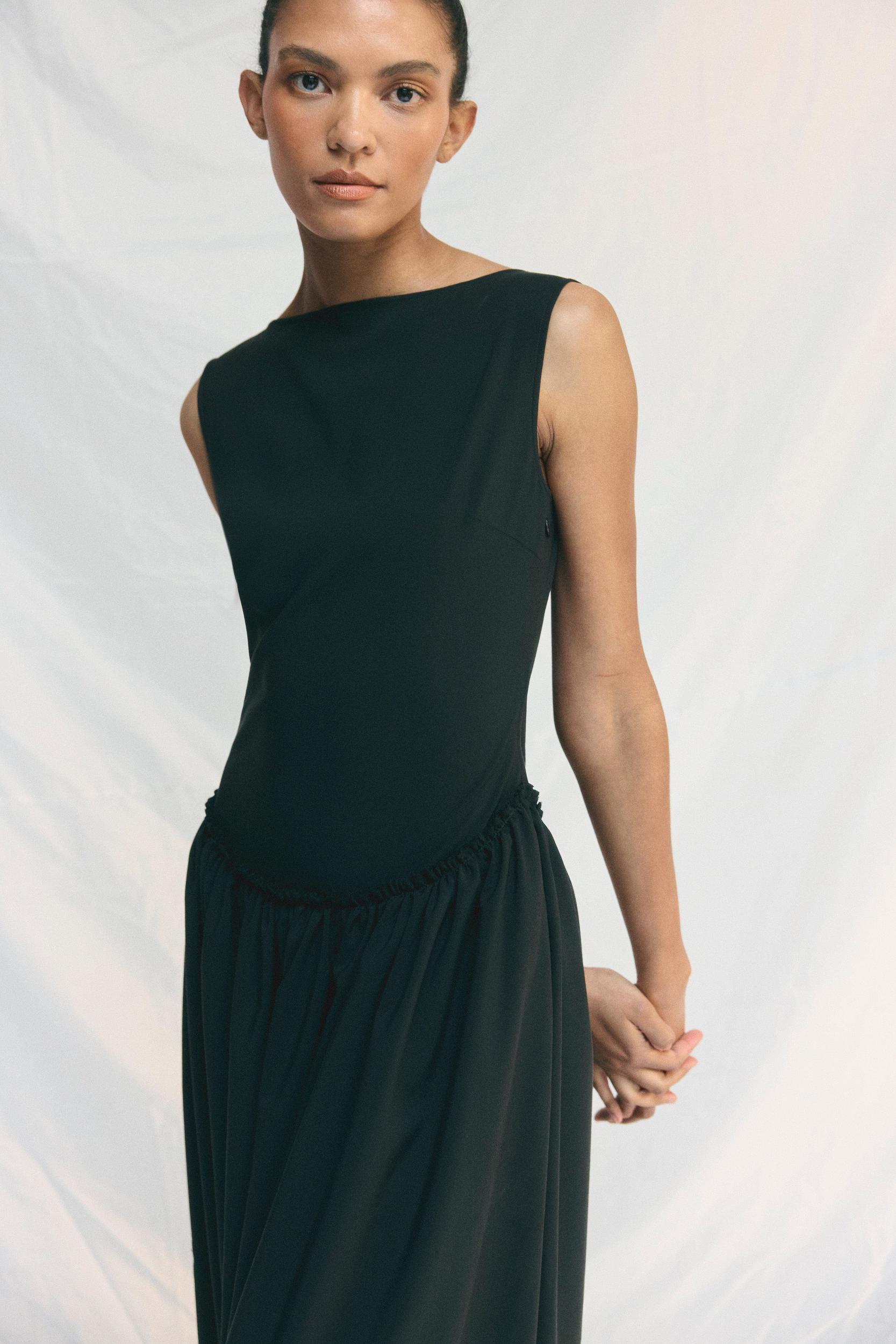 Ambretta Drop-Waist Bubble Dress Product Image