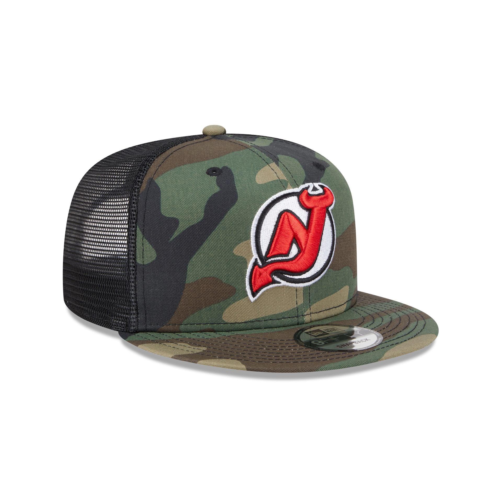 New Jersey Devils Camo 9FIFTY Trucker Hat Male Product Image