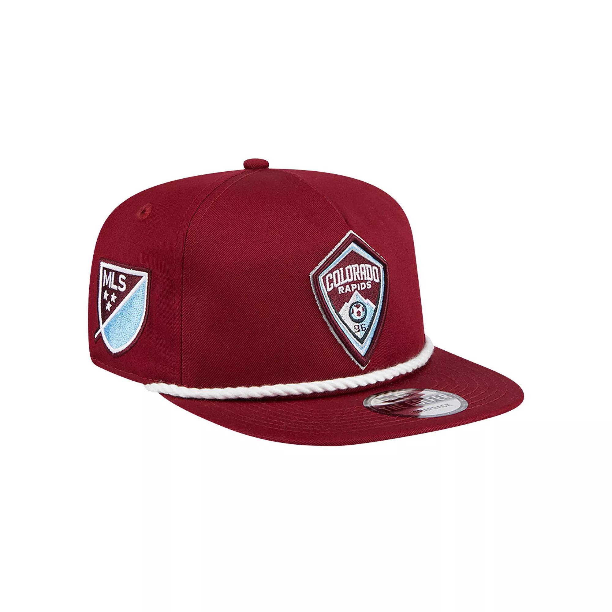 Men's New Era Burgundy Colorado Rapids The Golfer Kickoff Collection Adjustable Hat, Cor Med Re Product Image