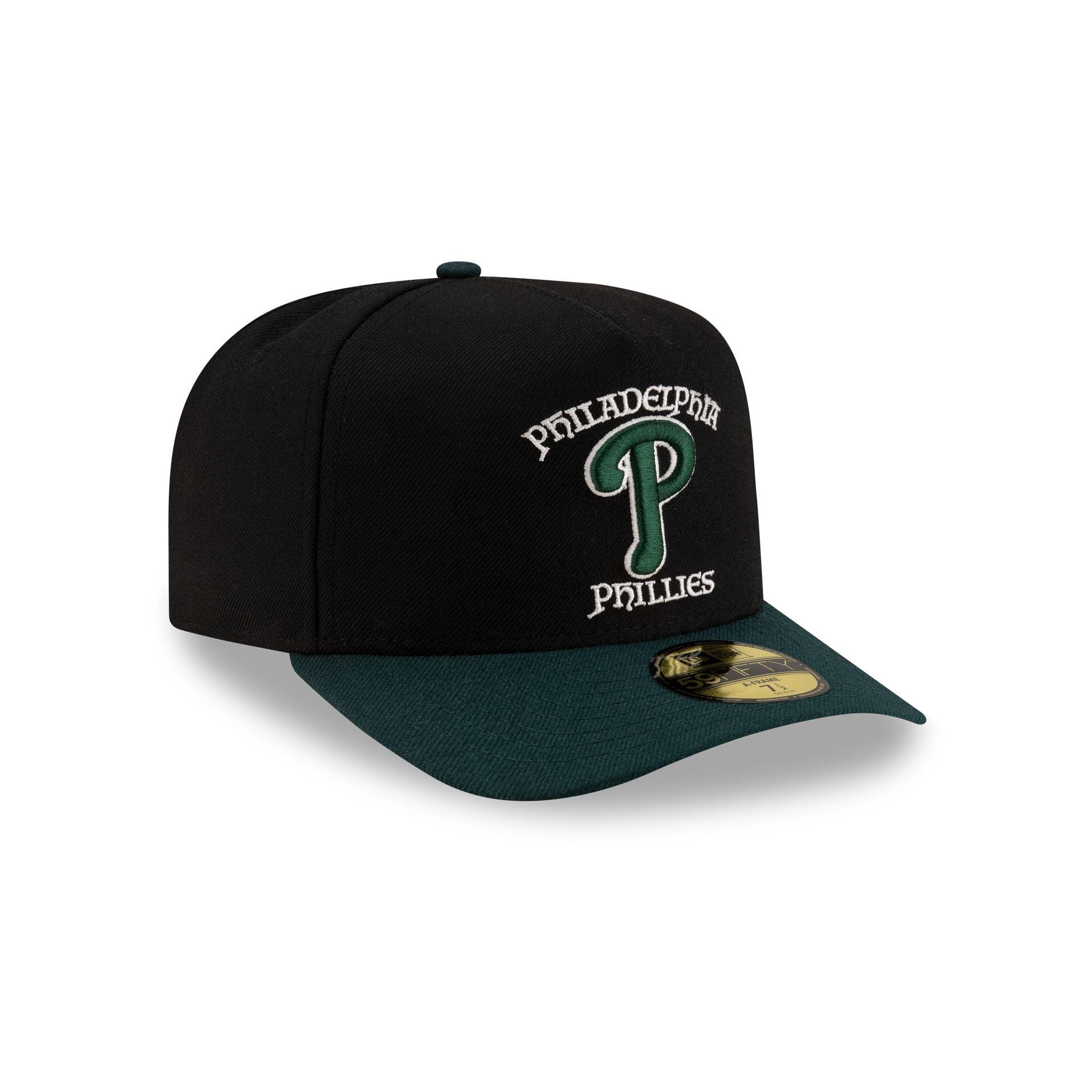 Just Caps St. Patrick's Day Philadelphia Phillies 59FIFTY A-Frame Fitted Hat Male Product Image