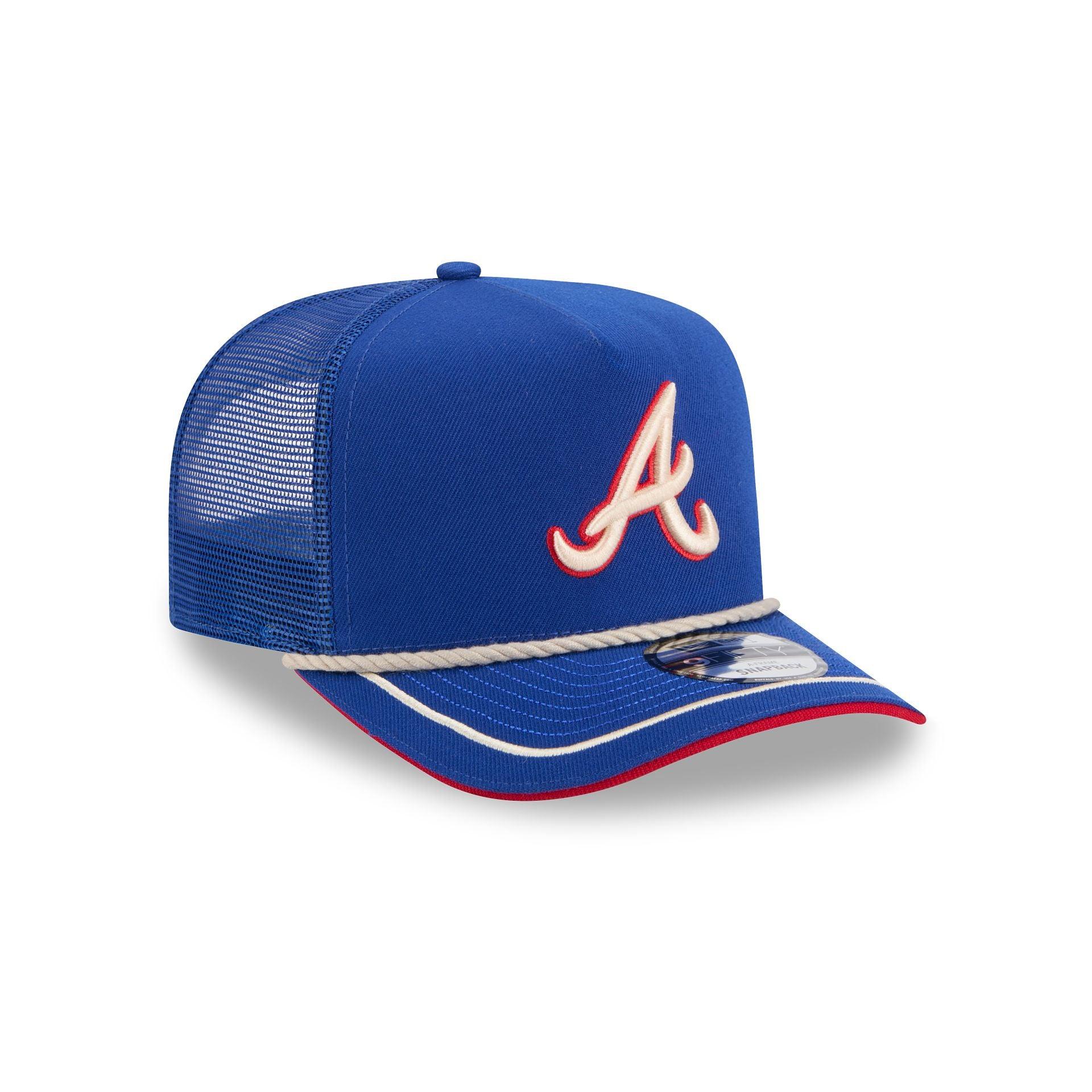 Atlanta Braves Vintage Team Rope 9FIFTY A-Frame Trucker Male Product Image