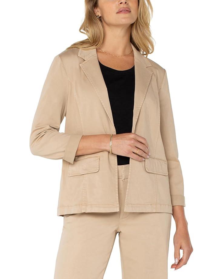Fitted Blazer Super Stretch Ponte Product Image