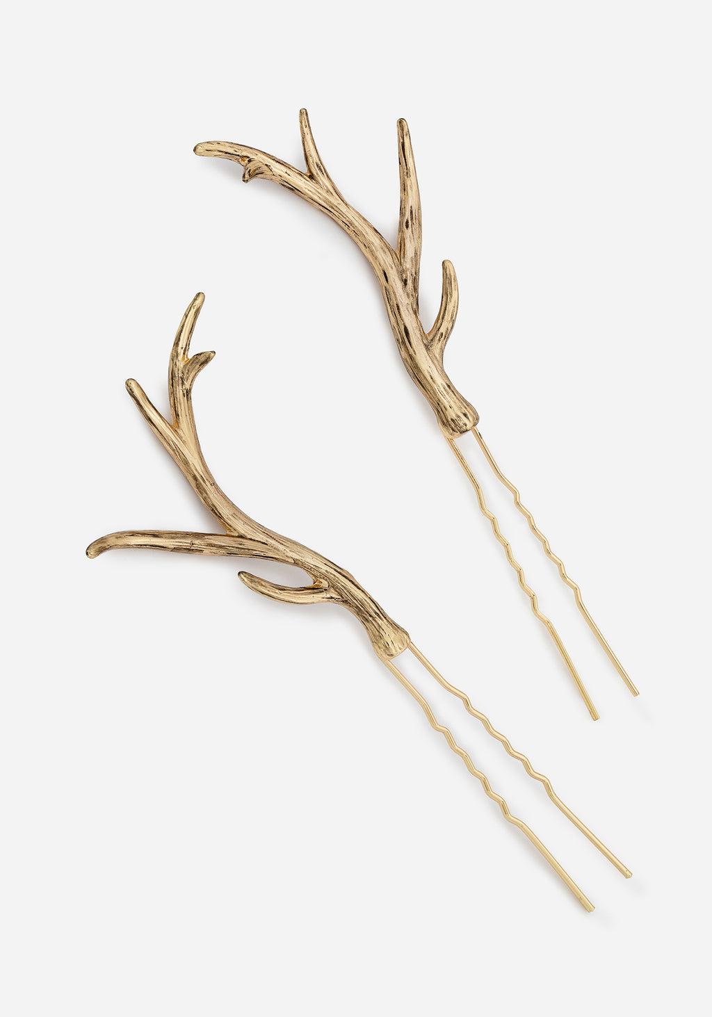 Faline Antler Hair Pins Product Image