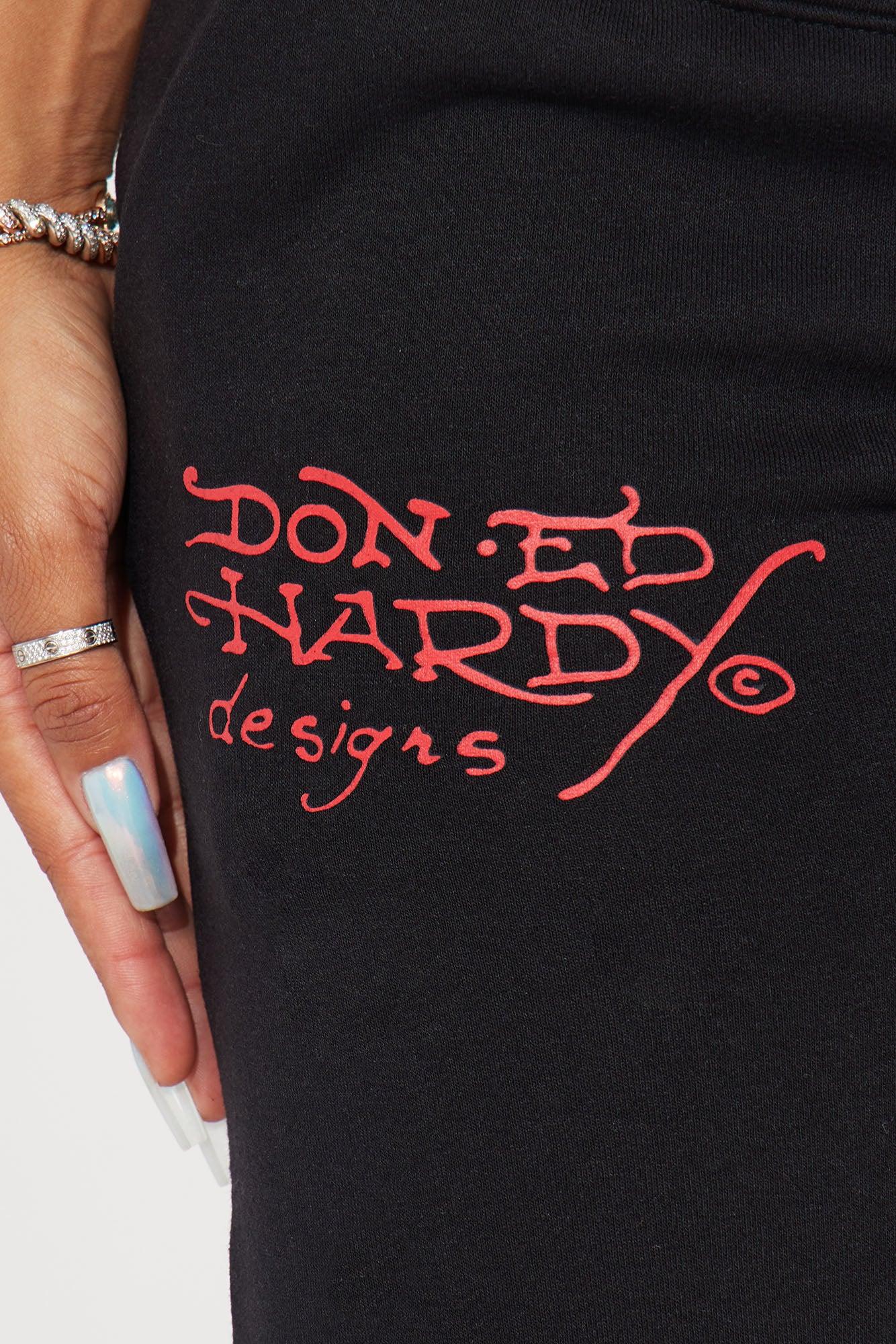 Love Kills Ed Hardy Pant - Black Product Image