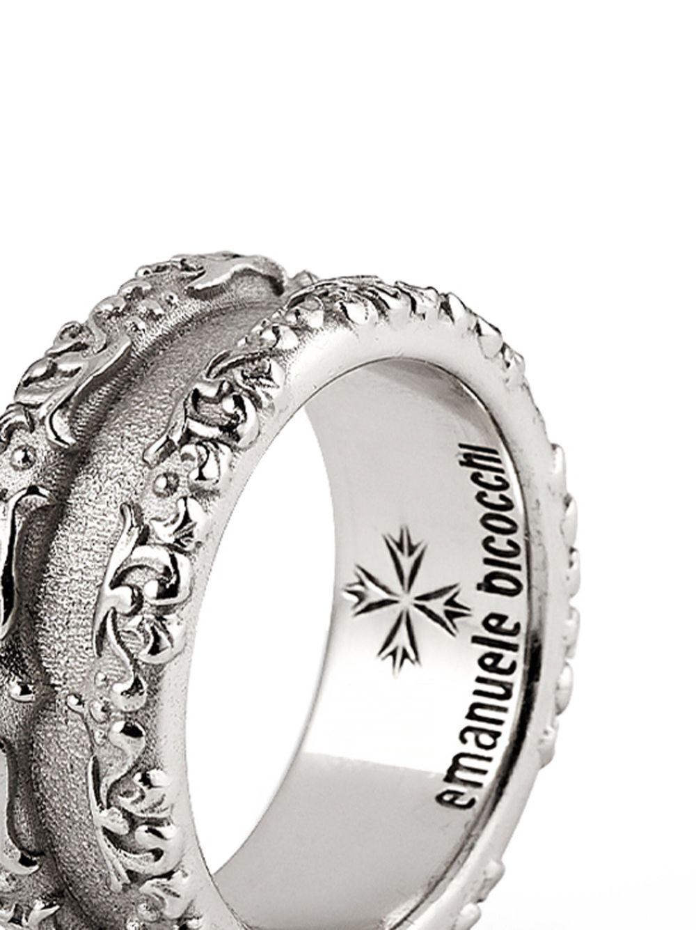 Arabesque double band ring Product Image