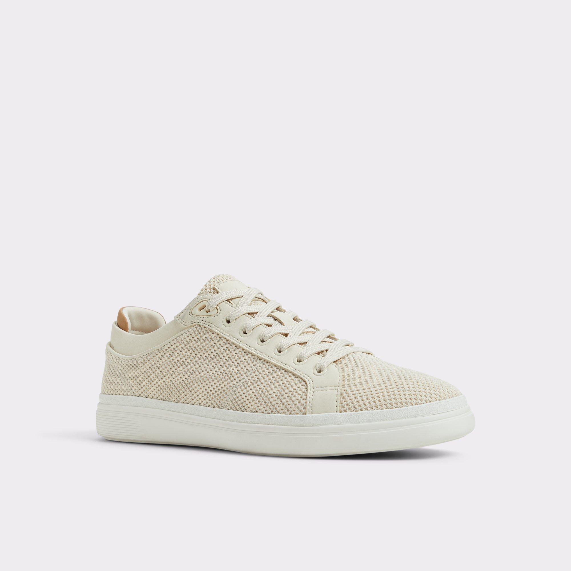Finespec Bone Synthetic Knit Men's Low top | ALDO US Product Image
