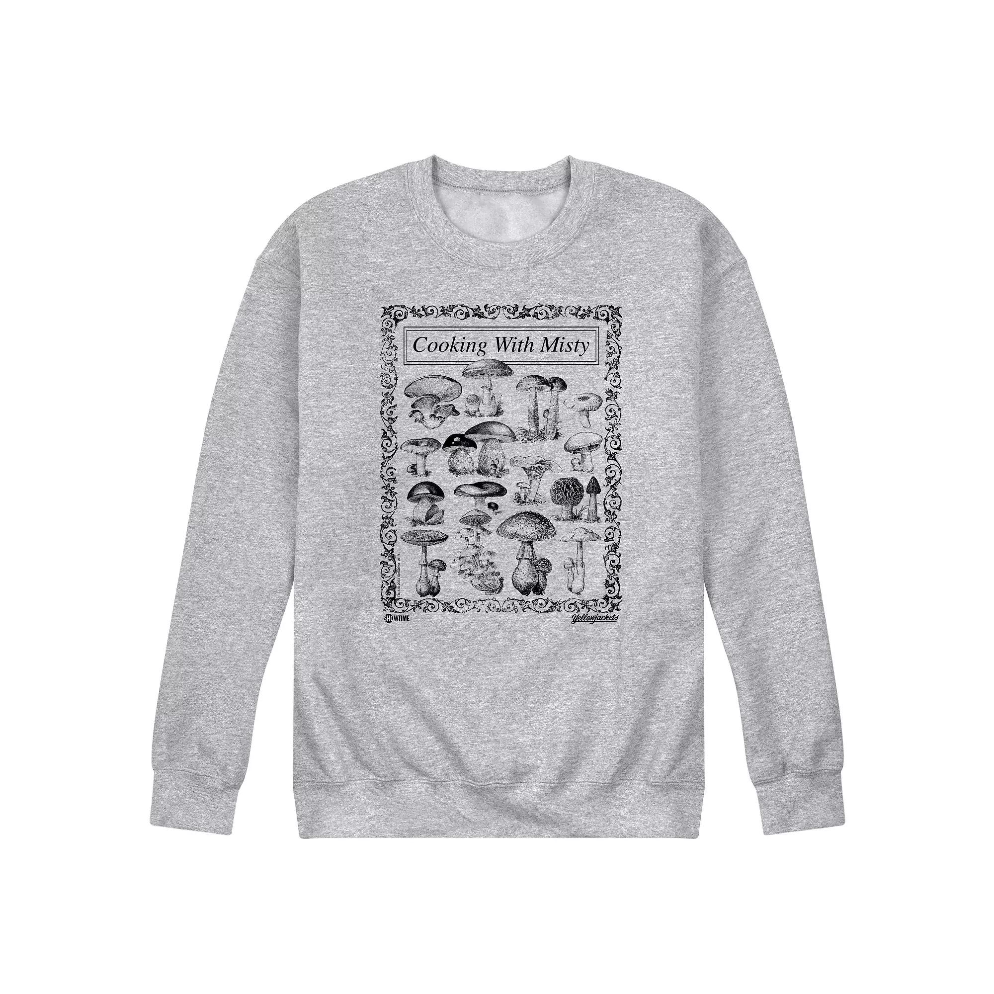 Men's Yellowjackets Cooking With Misty Fleece Sweatshirt,  Product Image