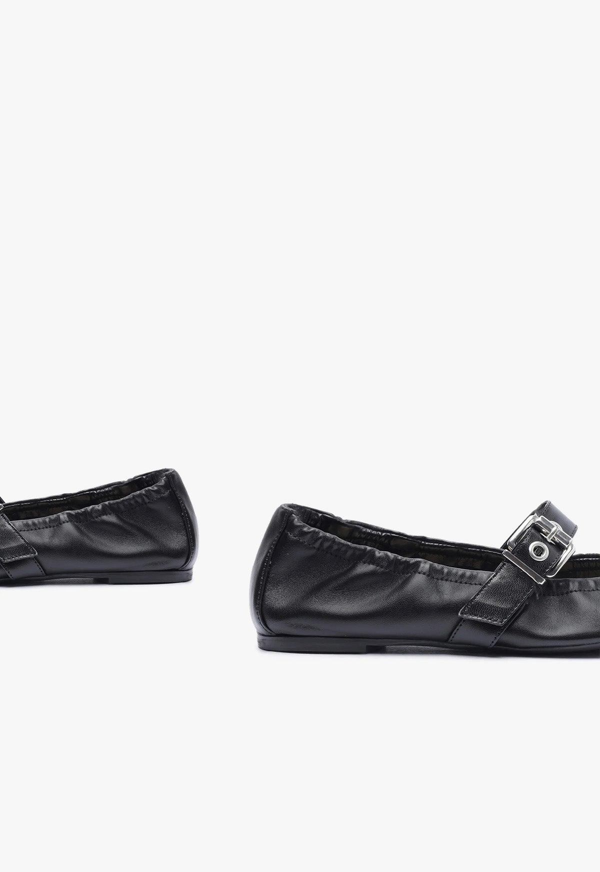 Calita Nappa Leather Flat Product Image