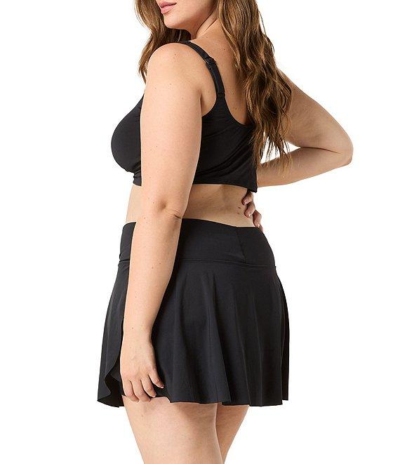 Coco Reef Solid Serene V-Front High Waist Skirted Swim Bottom Product Image