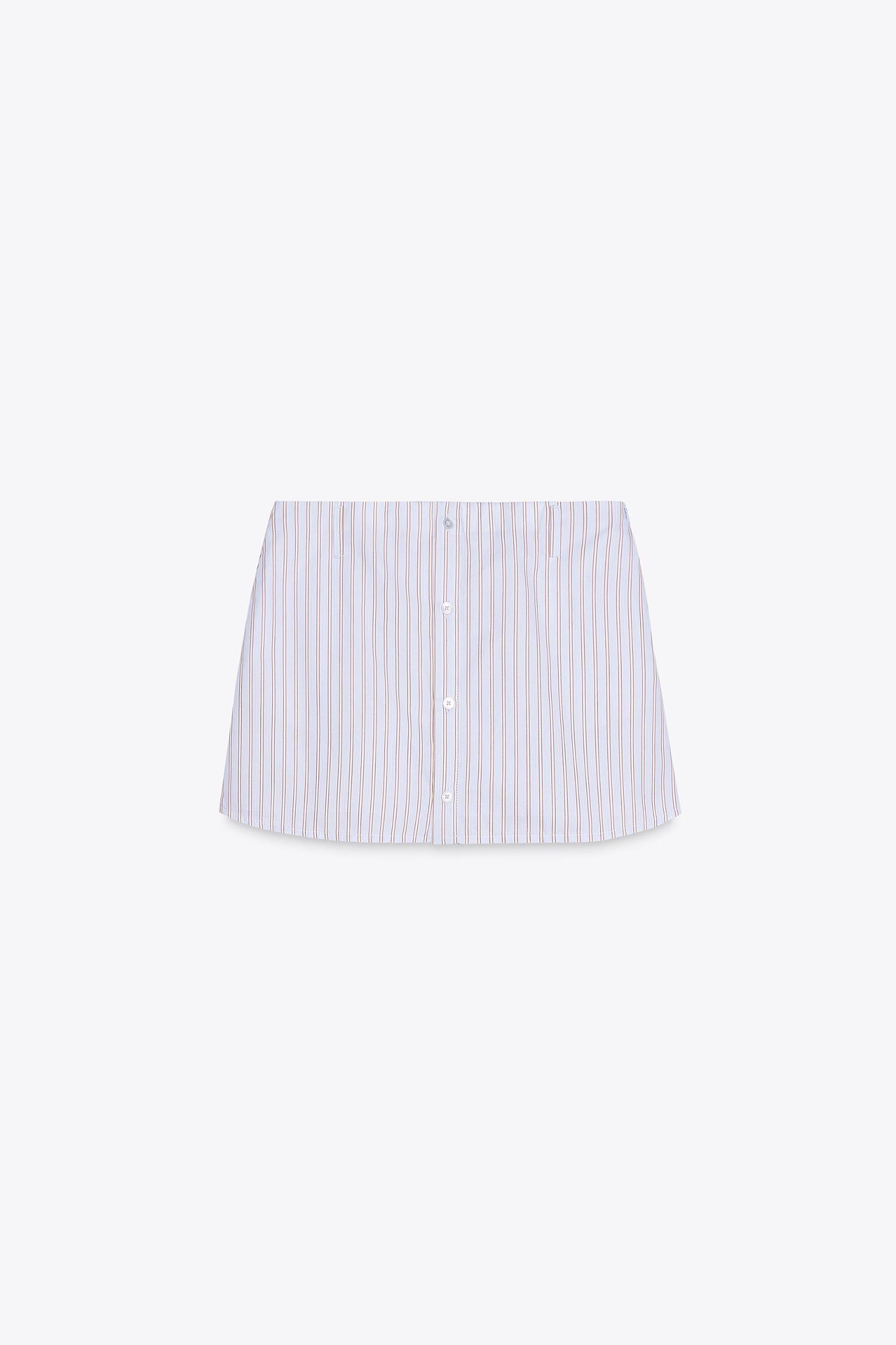 STRIPED SKORT Product Image