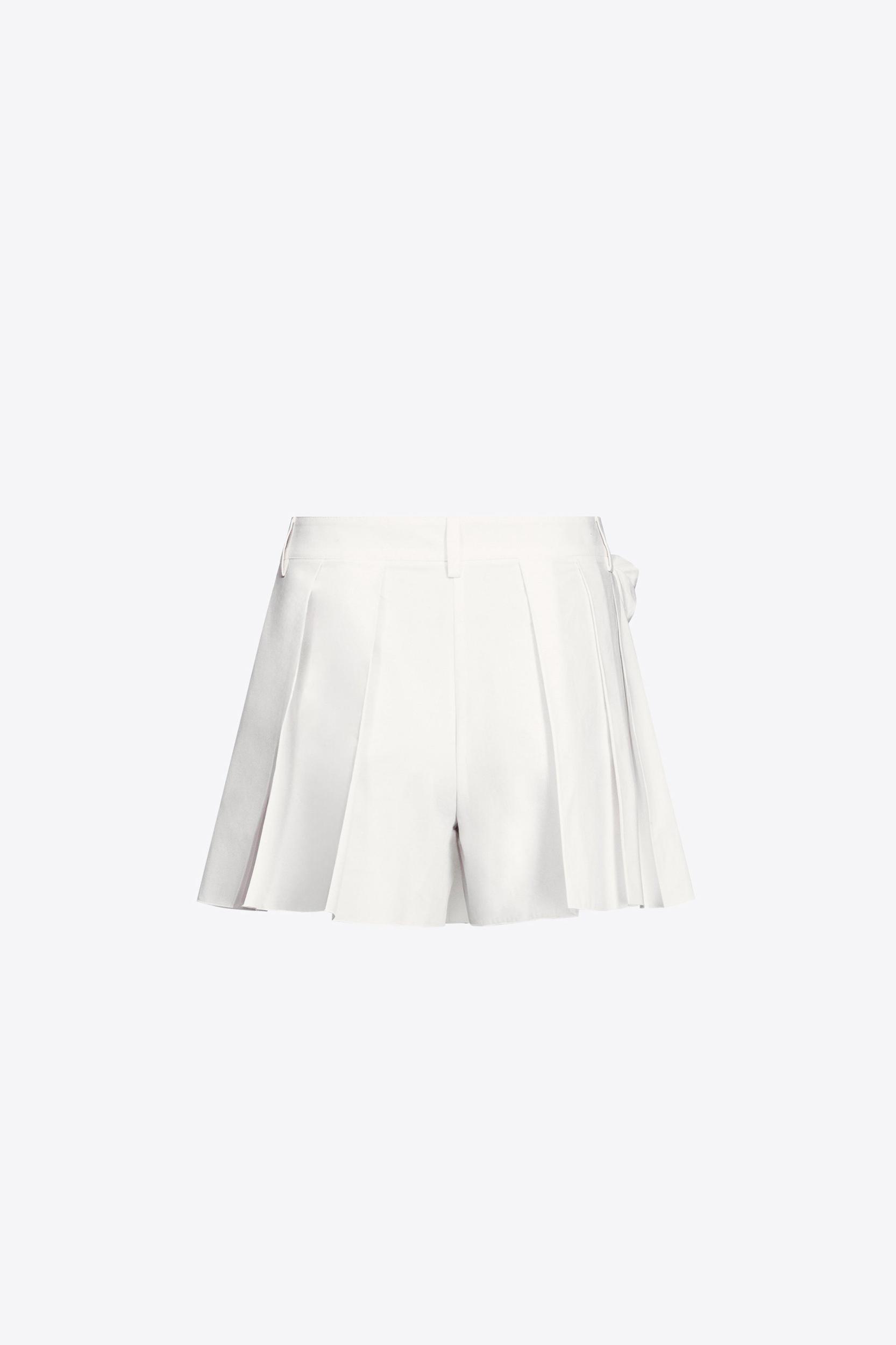 Crystal Rosette Poplin Skort Product Image