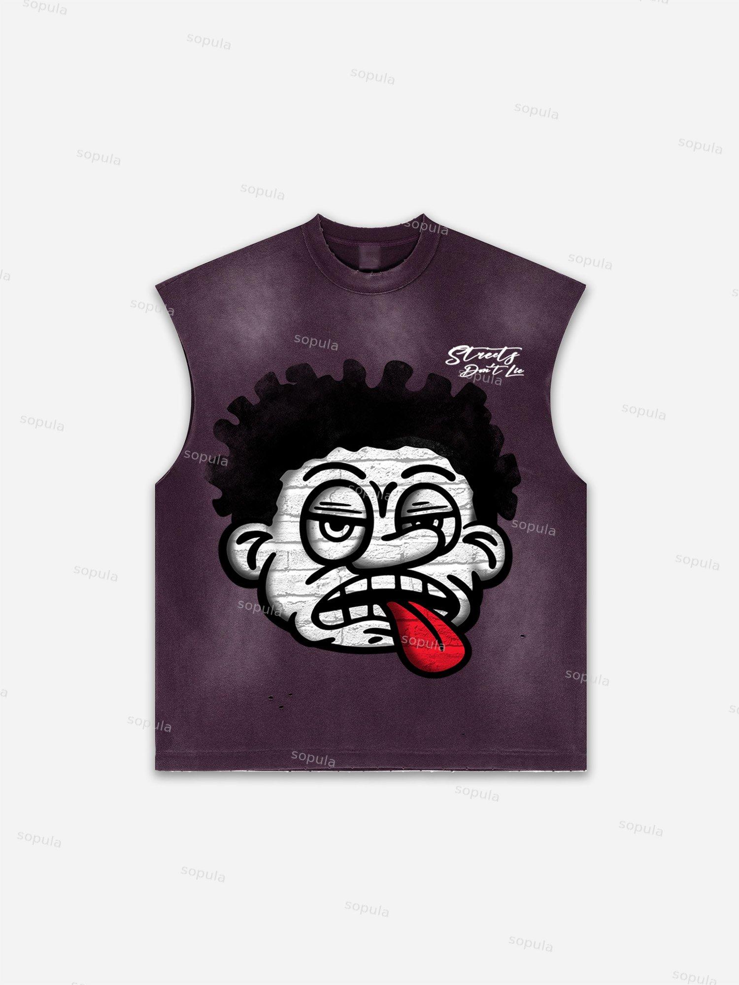 Men's Washed Fly By Choice Graphic Tank Top Product Image