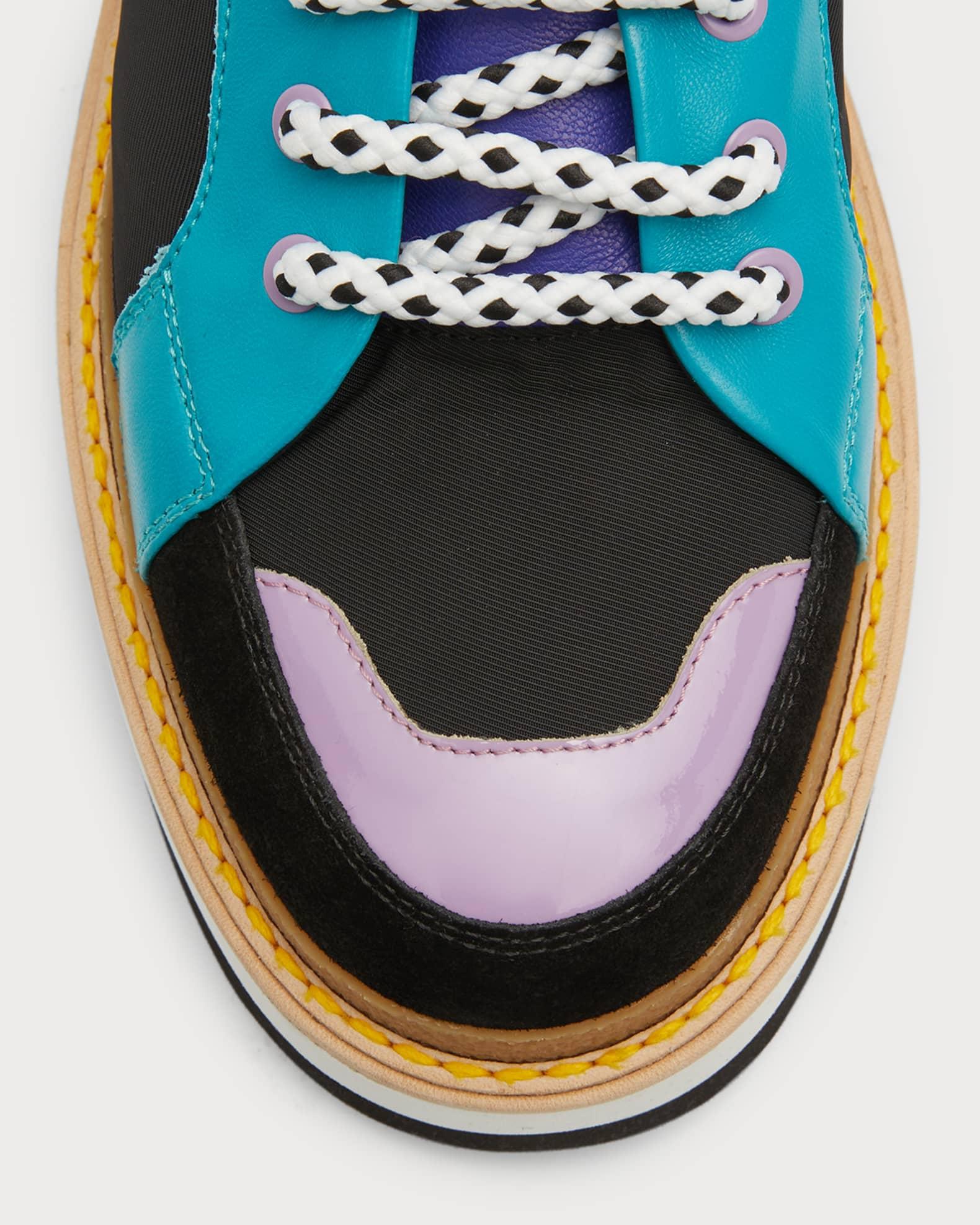 Men's City Trainer Textile Low-Top Sneakers Product Image