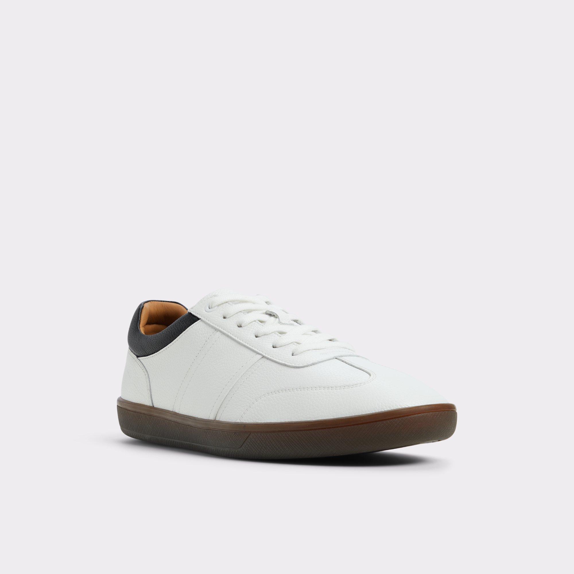 ALDO Langston - Men's Low Top Sneakers - White, Size 8 Product Image