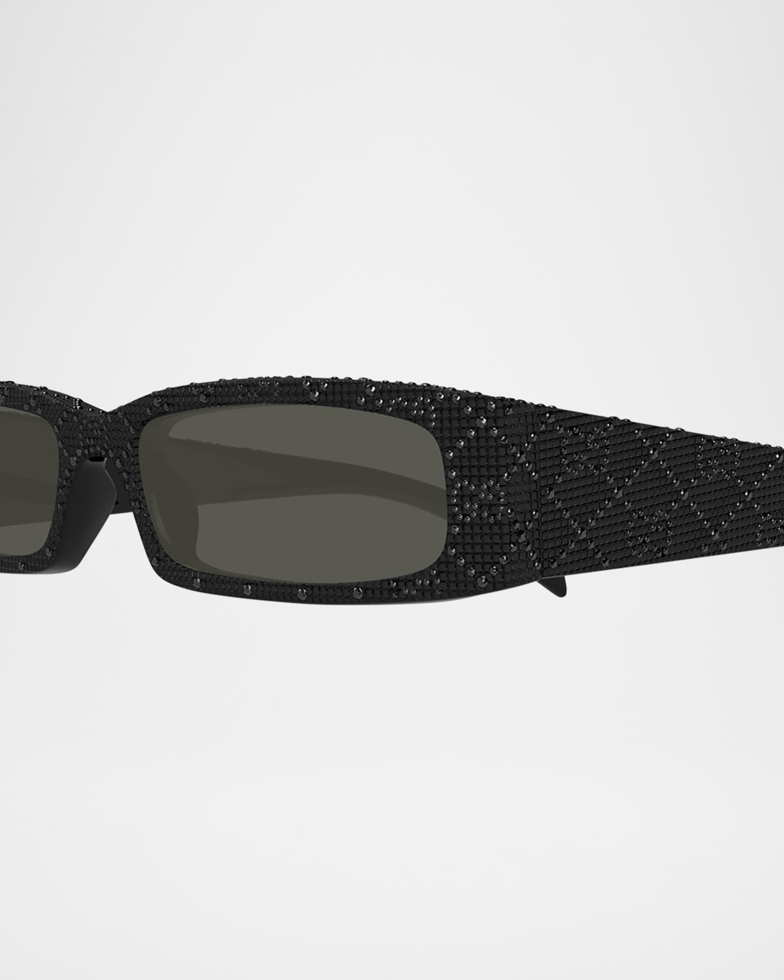 Men's GG1780SM Acetate Rectangle Sunglasses Product Image