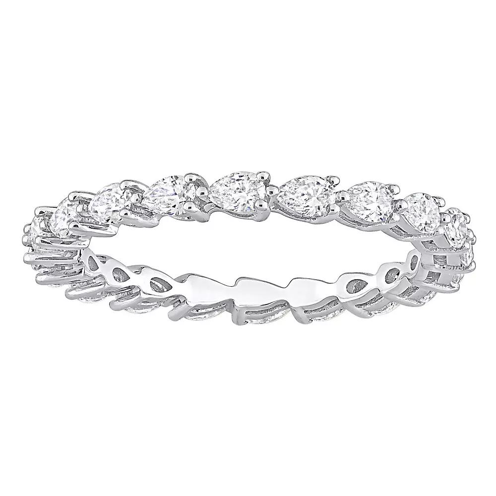 Stella Grace 14k White Gold 1 Carat T.W. Diamond Full-Eternity Ring, Women's, Size: 8 Product Image