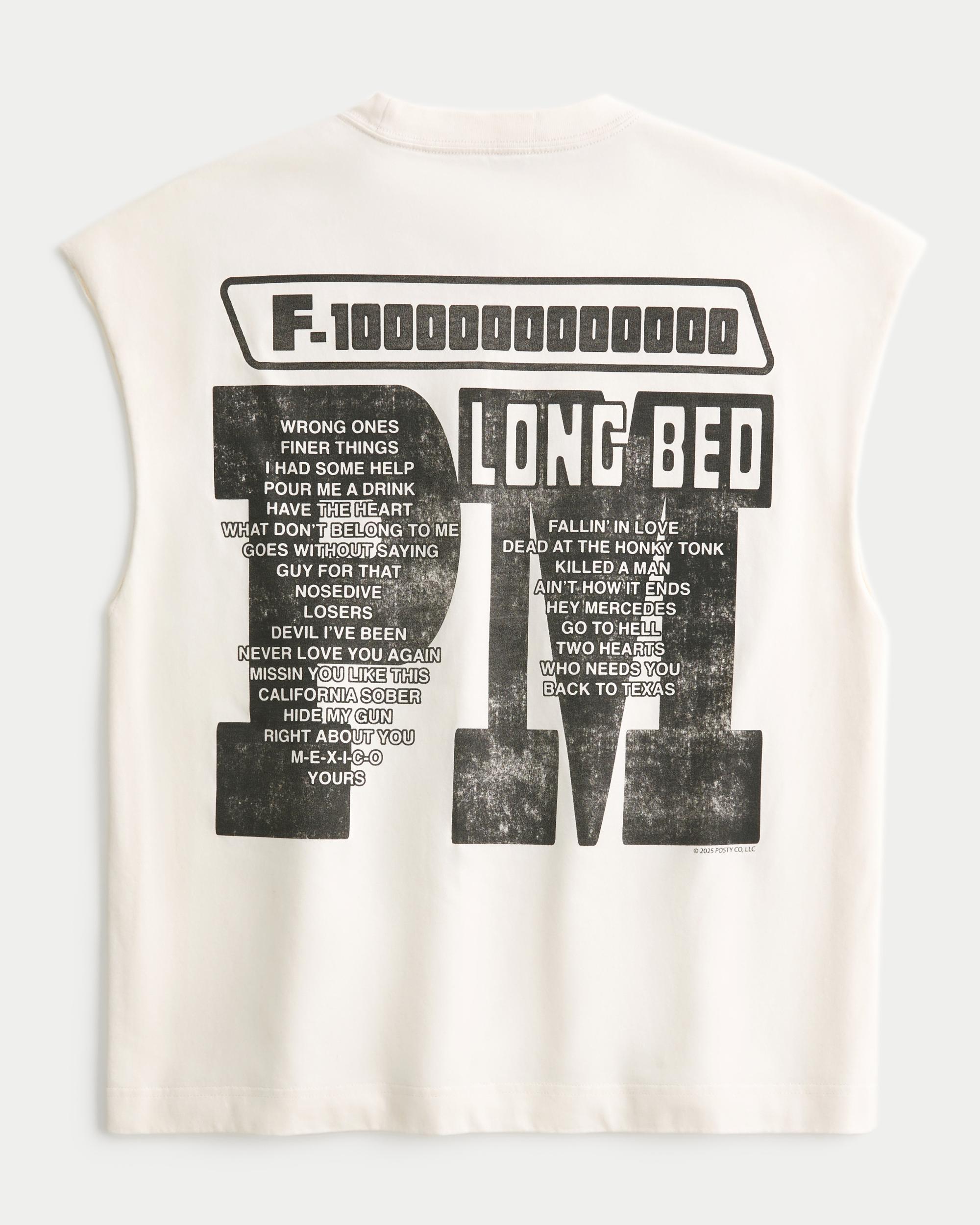 Boxy Heavyweight Post Malone Graphic Tank Product Image