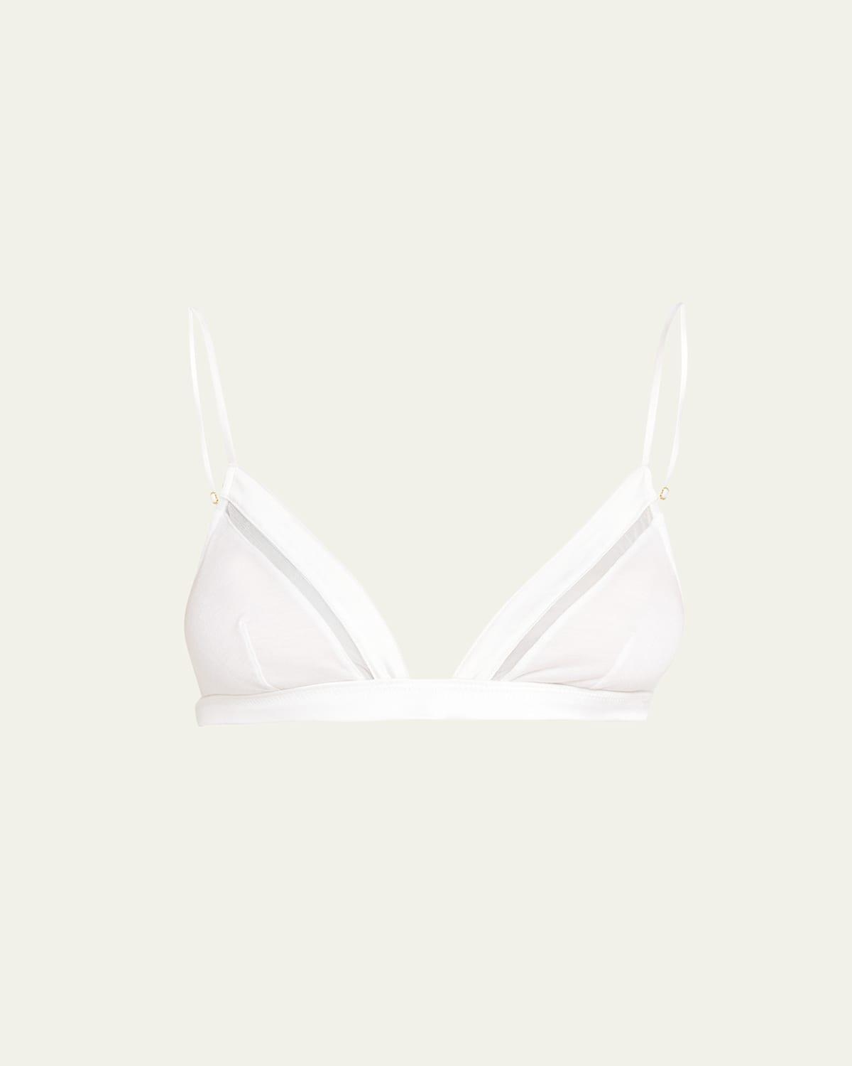 Intime Soft Mesh-Inset Bra Product Image