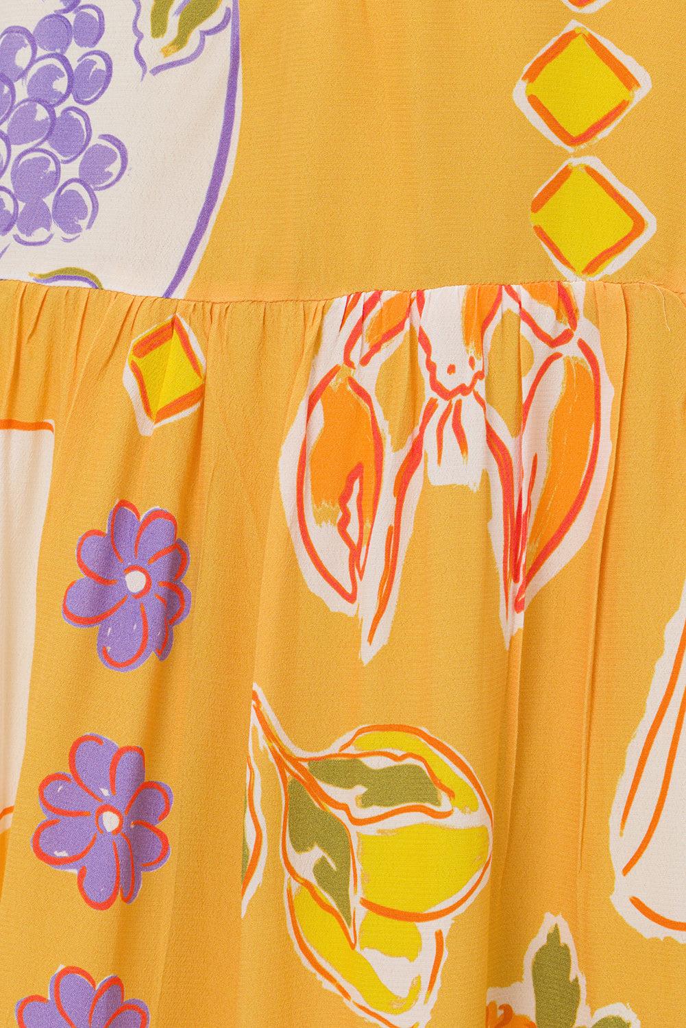 Aliza Dress - Ciao Yellow Product Image