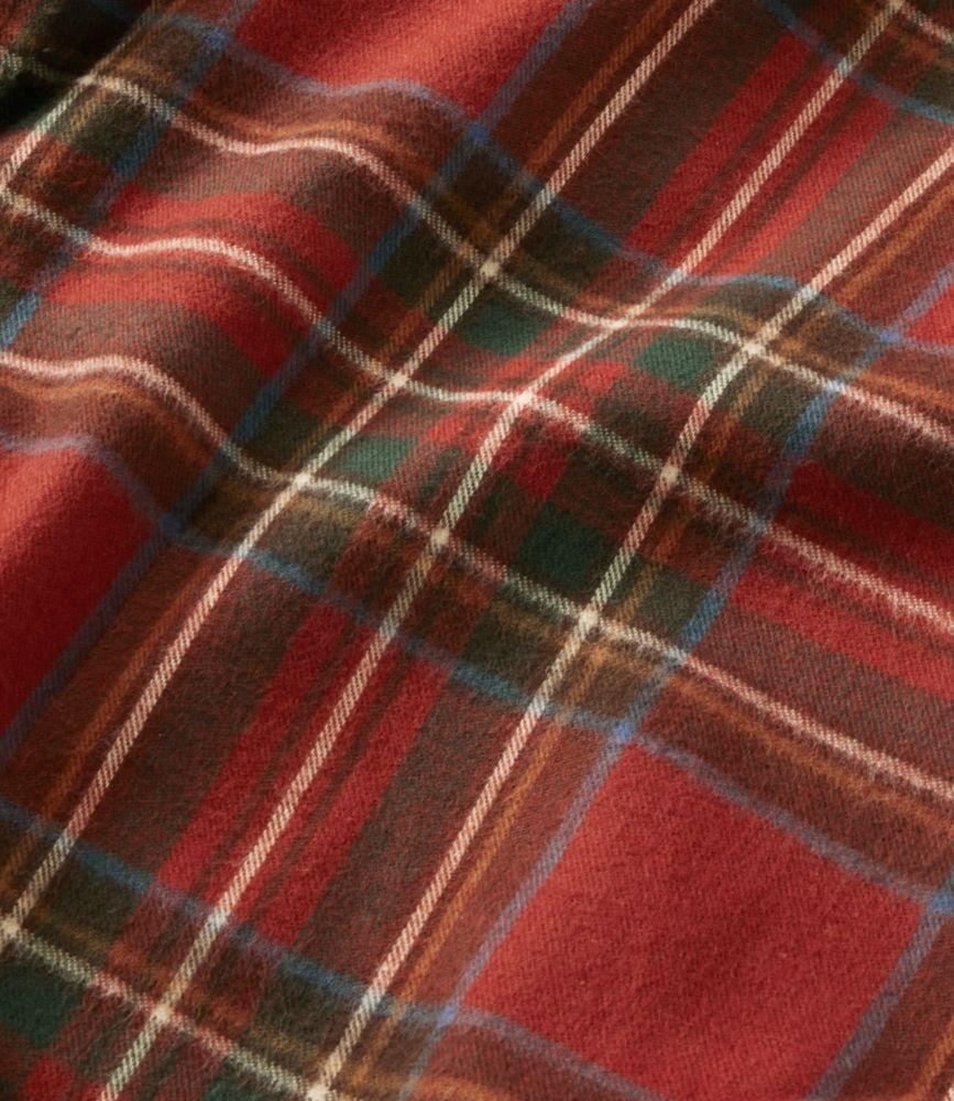 Women's Scotch Plaid Flannel Shirt, Boyfriend Product Image